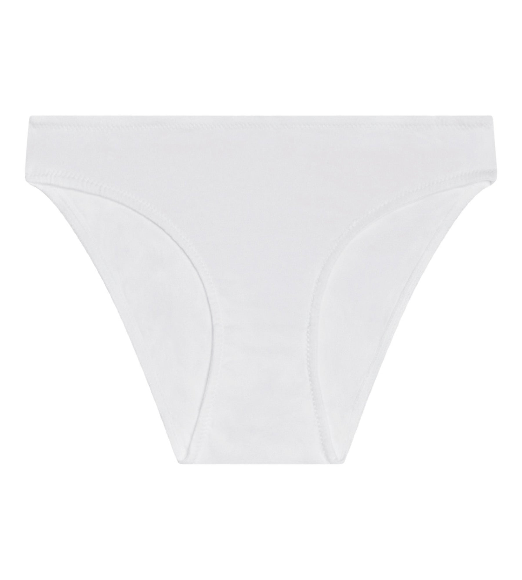 DIM Slip EcoDIM Comfort in cotone bianco