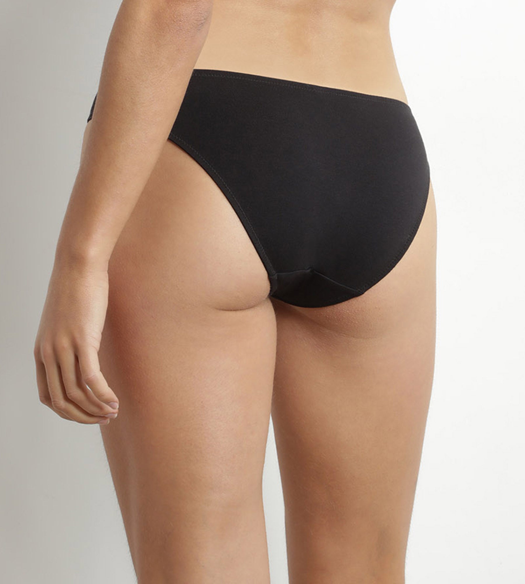 DIM Slip da donna in cotone nero Dim Daily
