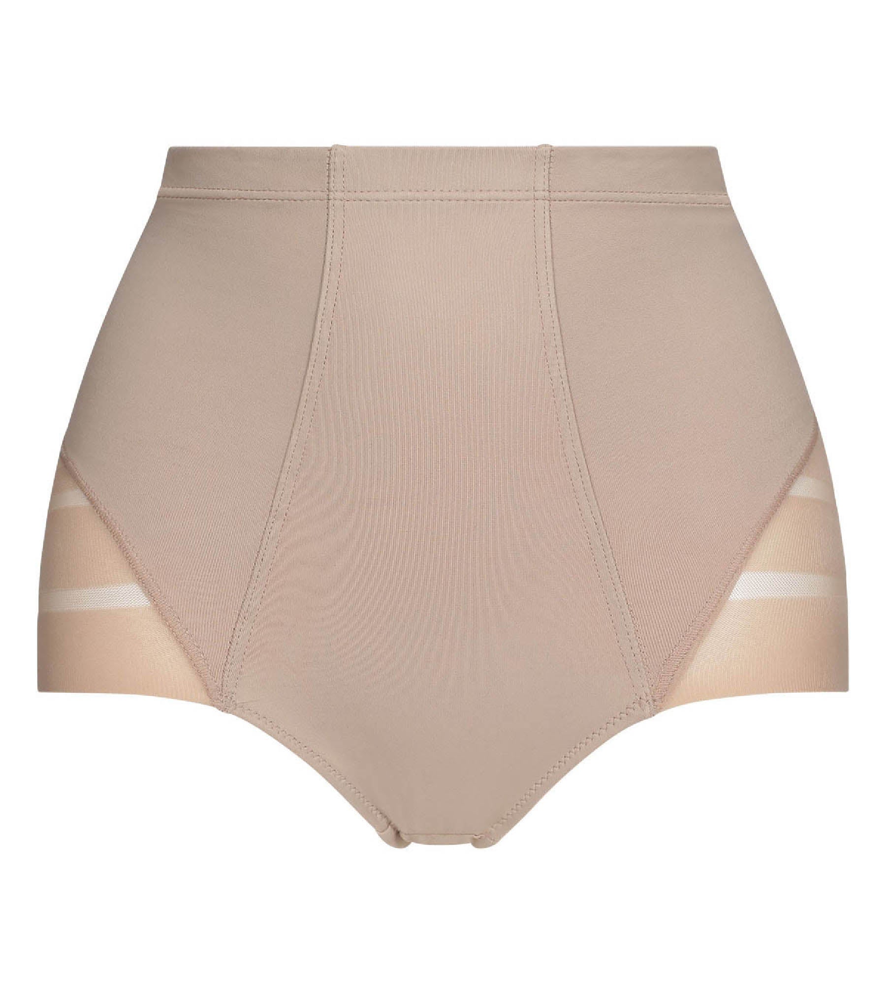 DIM Dim Silhouette Elegance Slip a vita alta piatto nude