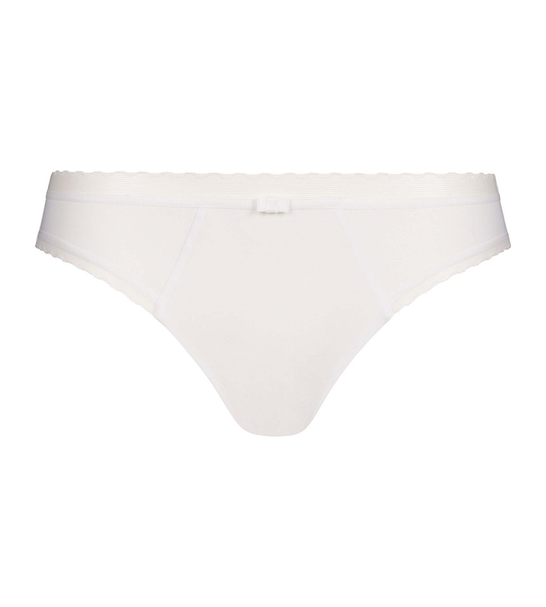 DIM Slip donna in microfibra e tulle Bianco Dim Daily Confort