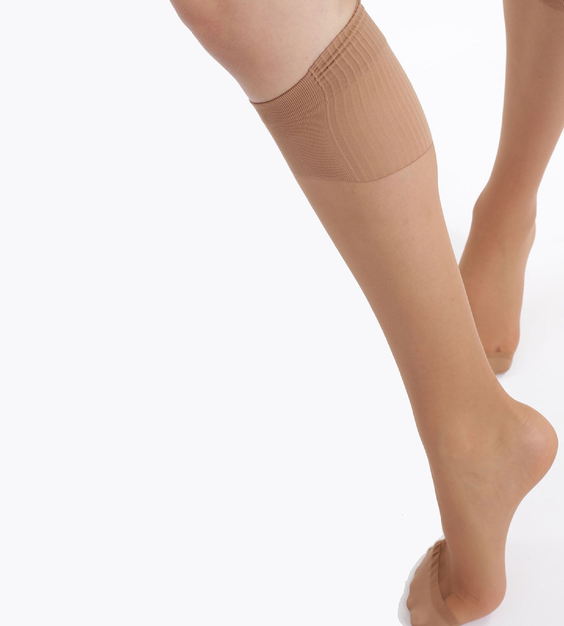 DIM Pacco da 2 gambaletti Absolu Flex 20D cannella