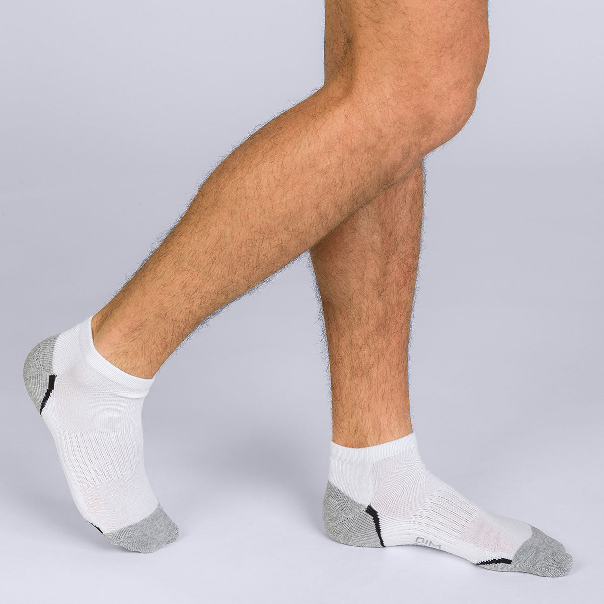 DIM Pacco da 3 scarpe da ginnastica bianche da uomo Dim Sport