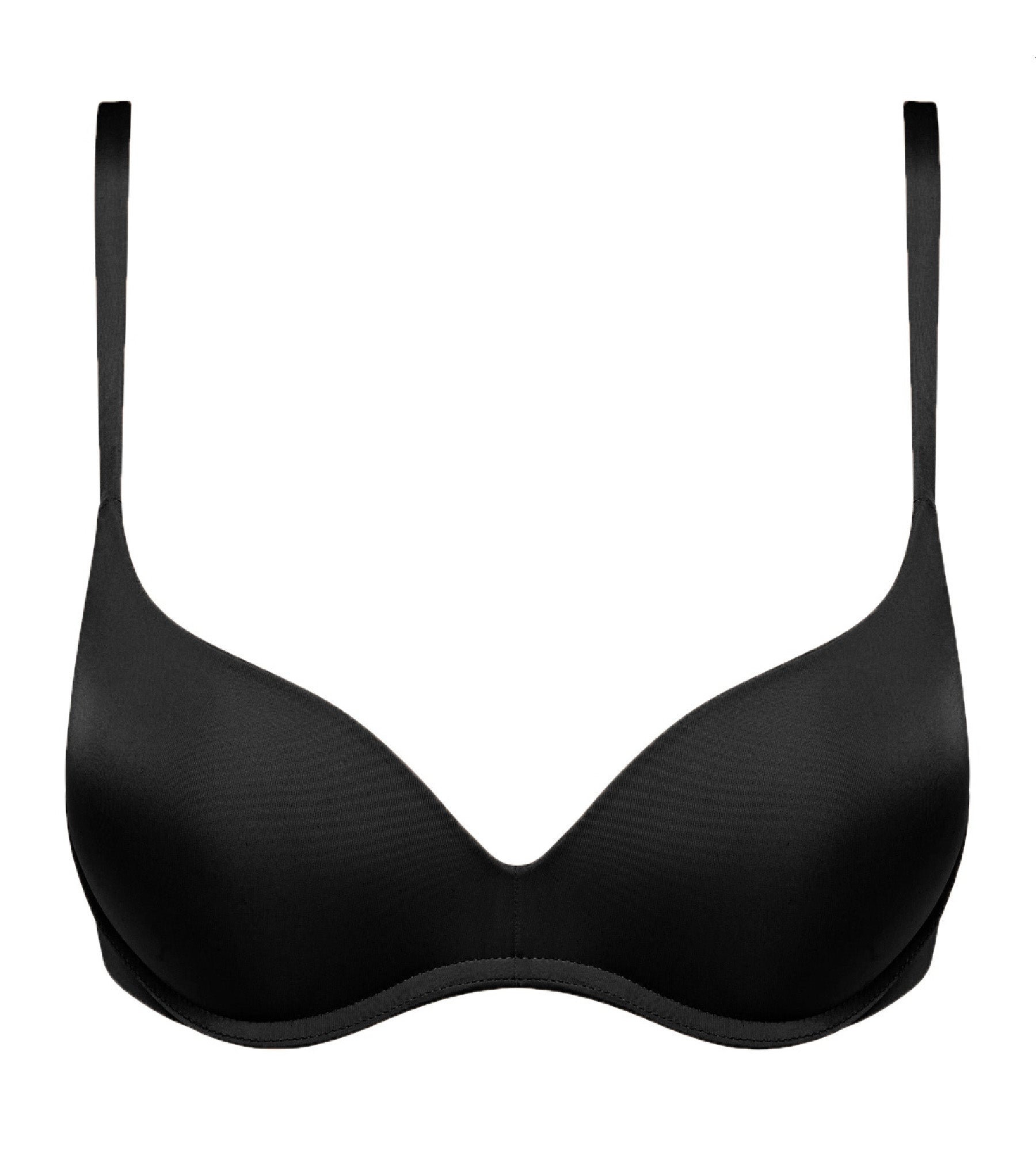 DIM InvisiFree Reggiseno push-up nero in microfibra senza ferretto