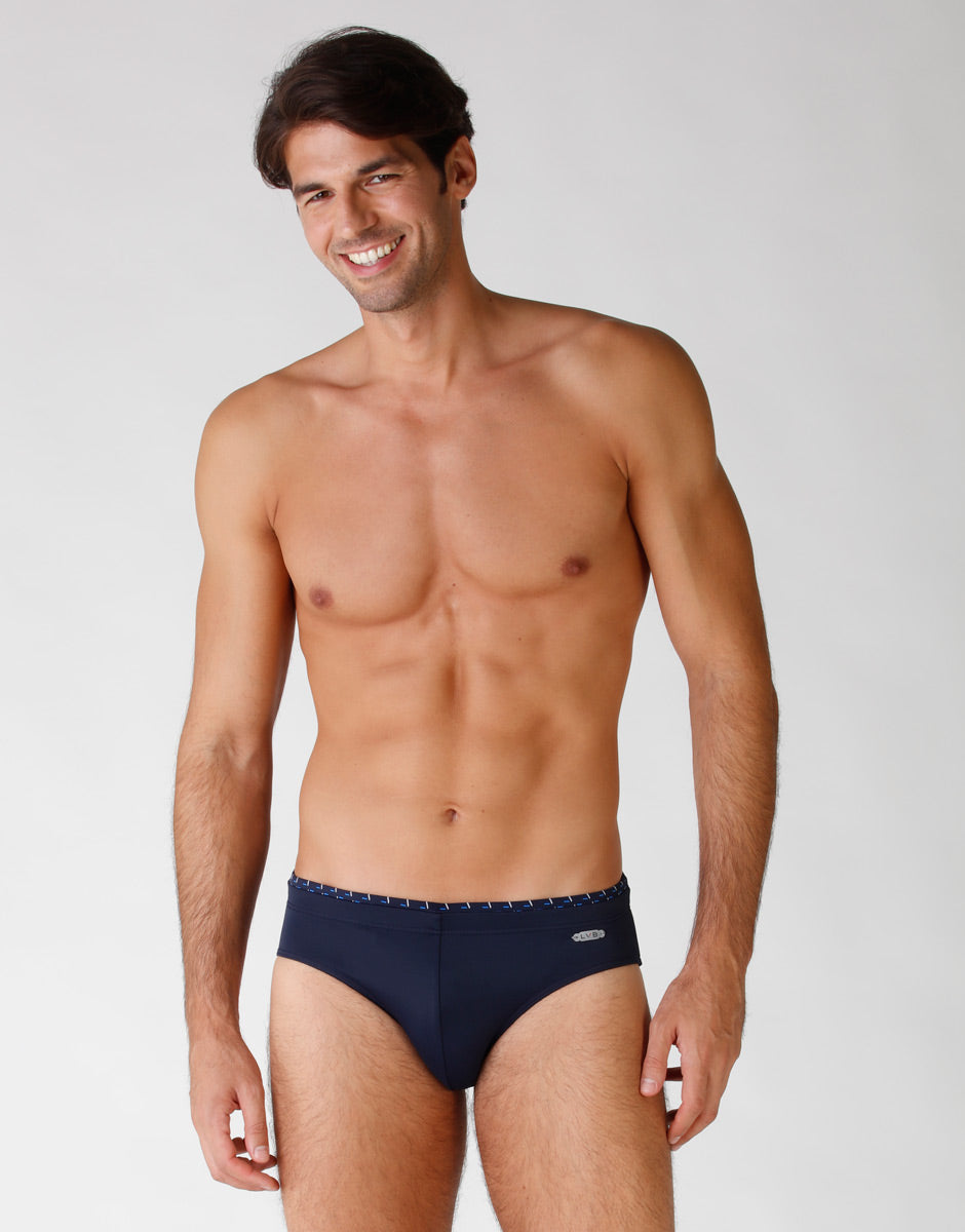 DIM Slip da bagno blu notte per Uomo