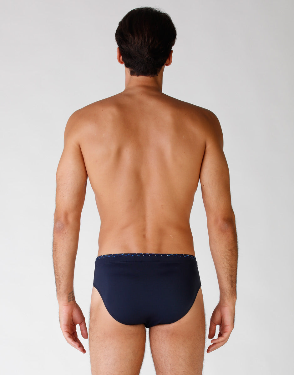 DIM Slip da bagno blu notte per Uomo