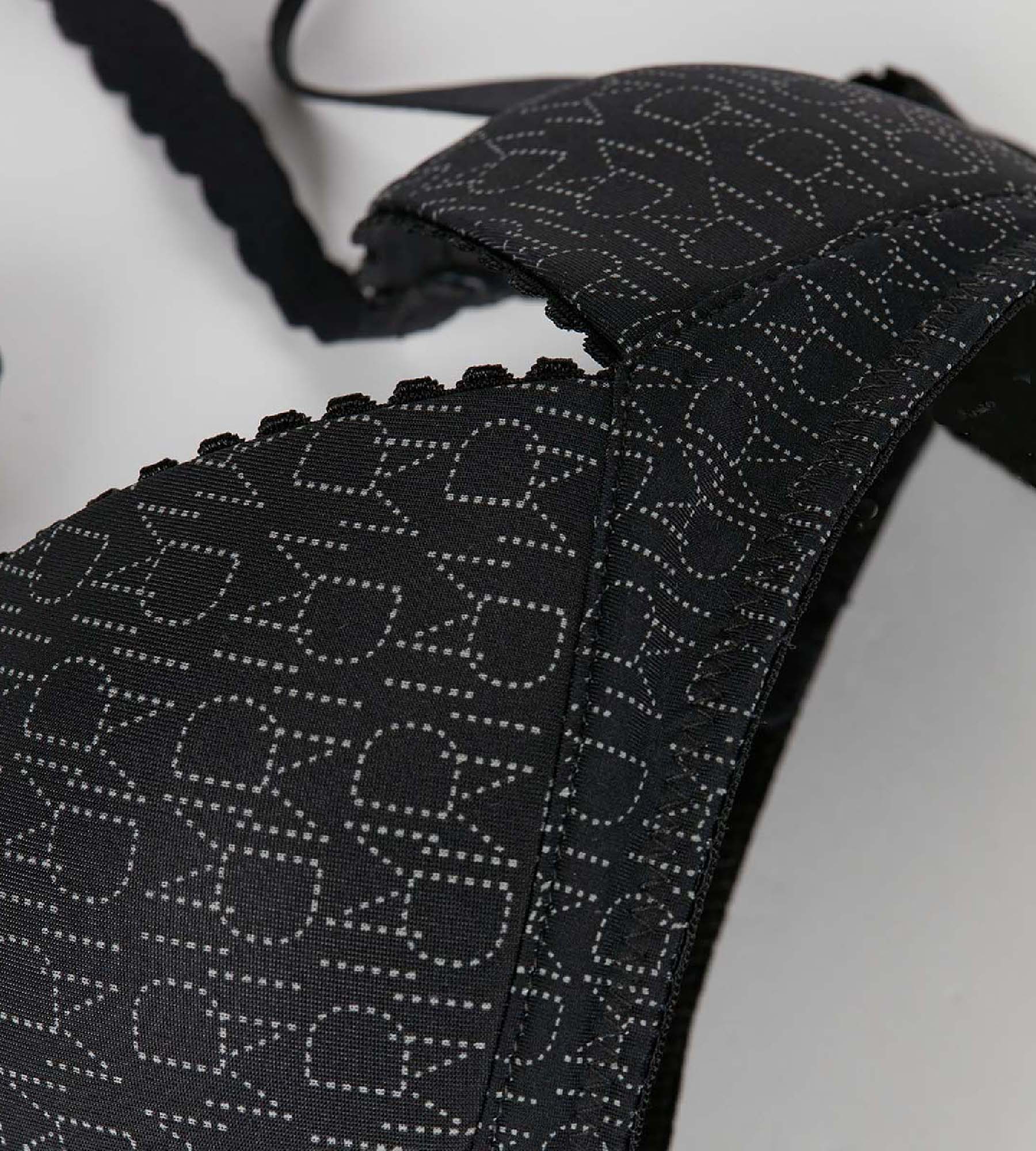 DIM Reggiseno a triangolo nero DIM TOUCH Girl