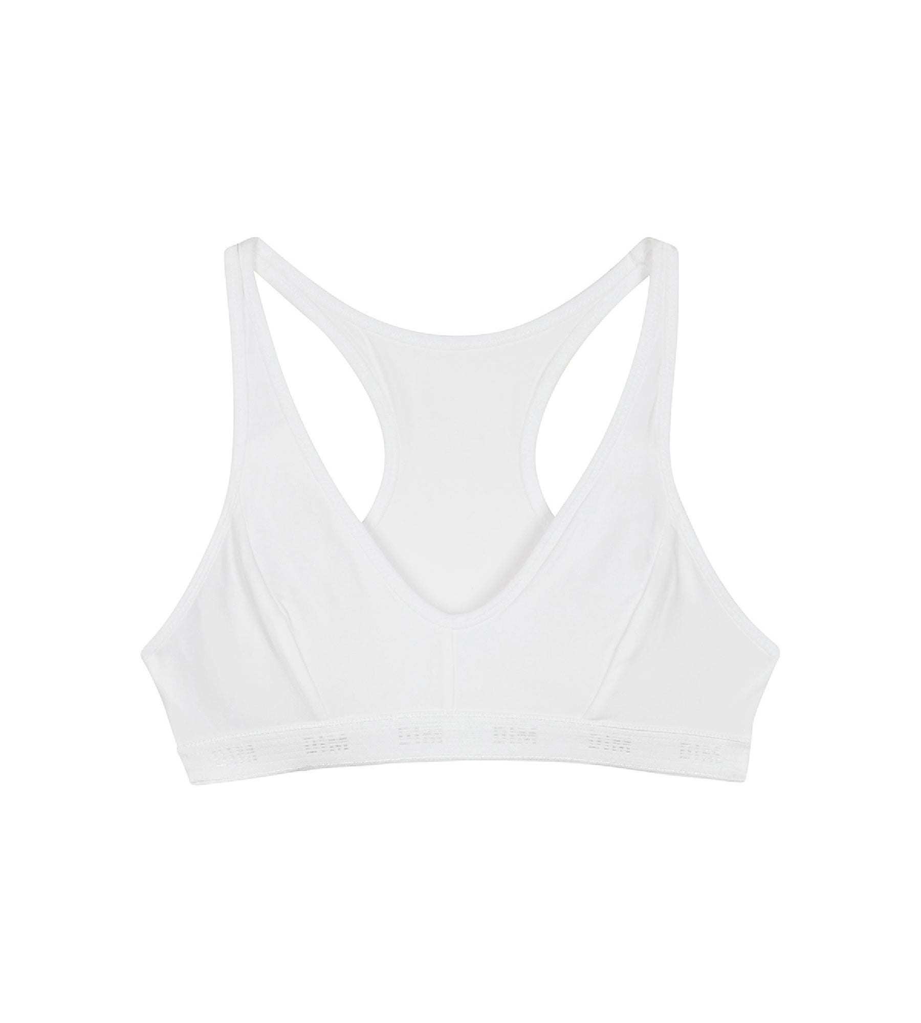 DIM Reggiseno sportivo bianco DIM Pocket Micro Girl