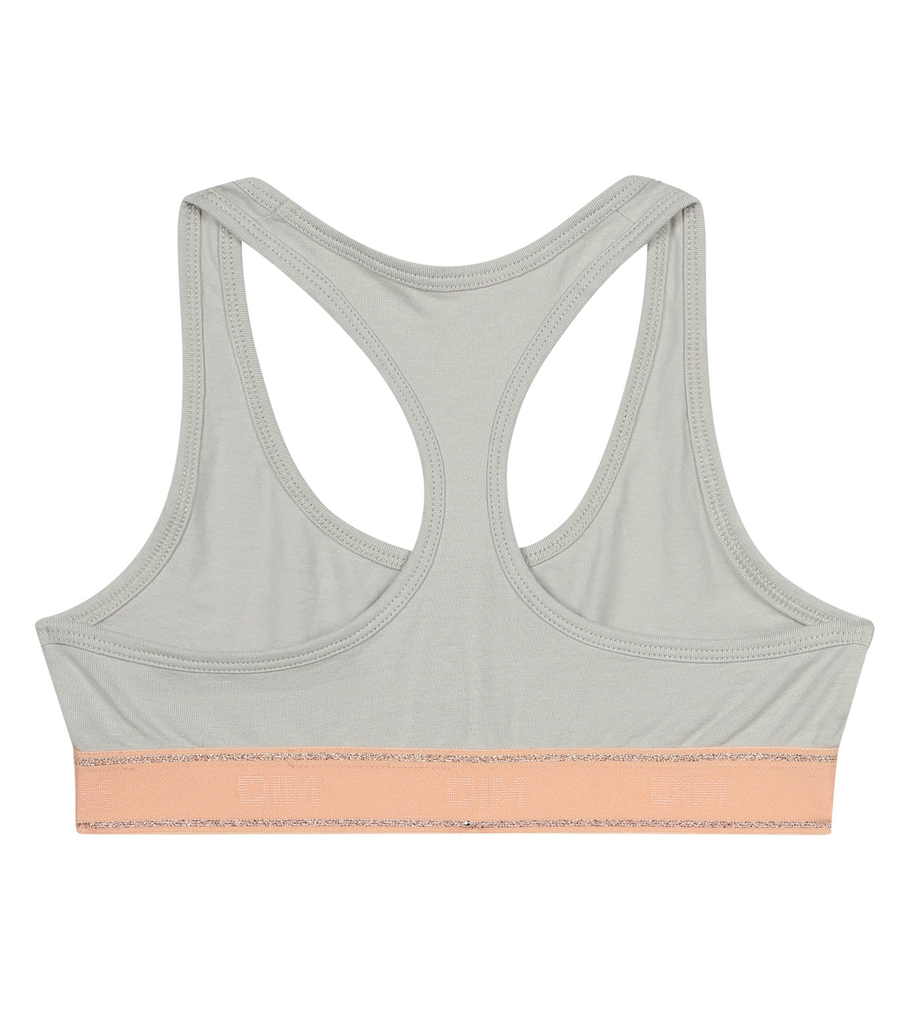 DIM Reggiseno bambina Grigio e Rosa DIM Sport