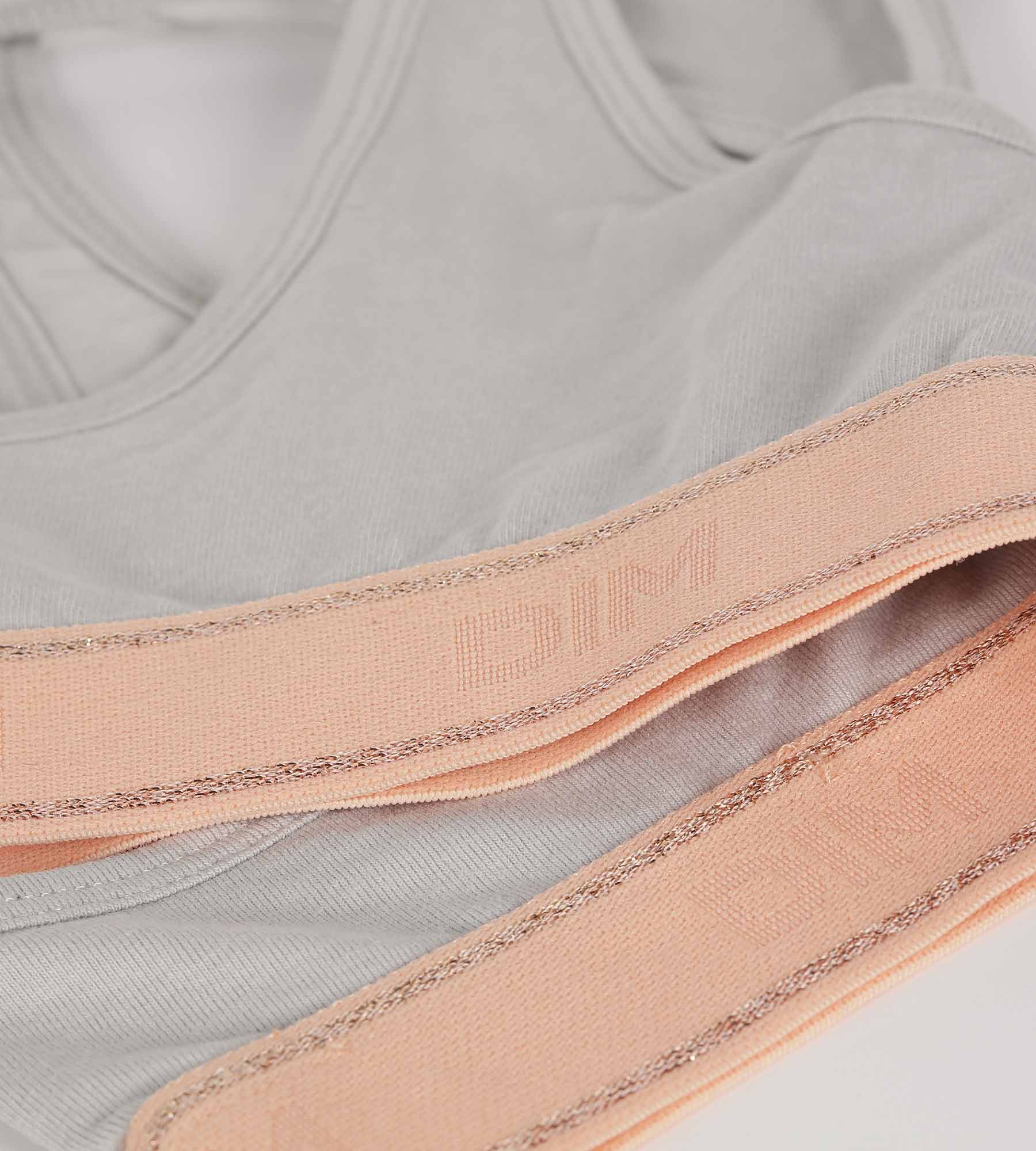 DIM Reggiseno bambina Grigio e Rosa DIM Sport