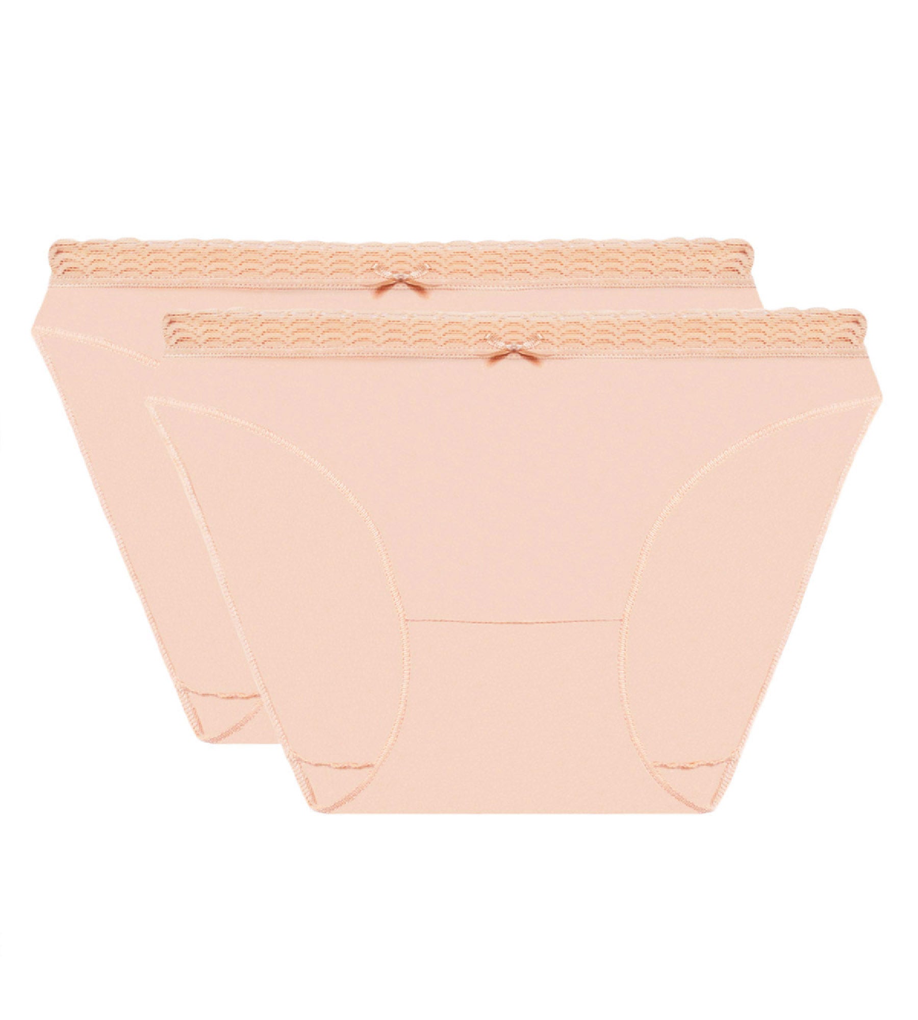 DIM Pacco da 2 slip da donna rosa DIM Fashion