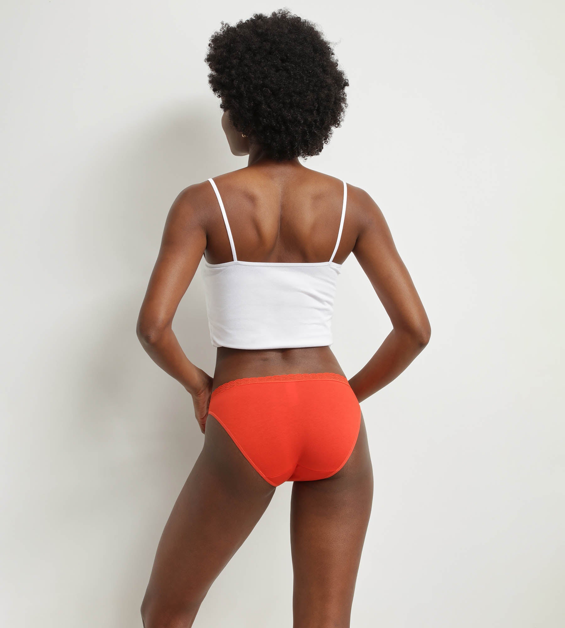 DIM Pacco da 2 slip da donna rossi e rosa DIM Fashion