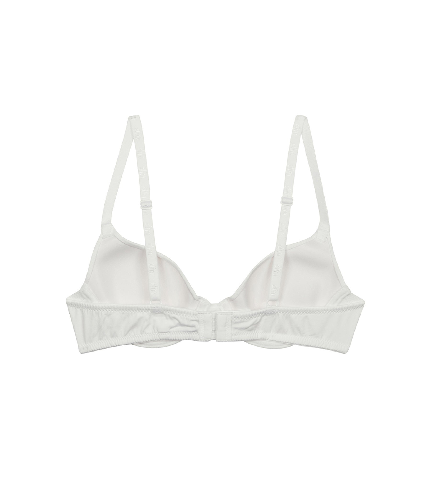 DIM Reggiseno da bambina con coppa bianca Dim invisibile