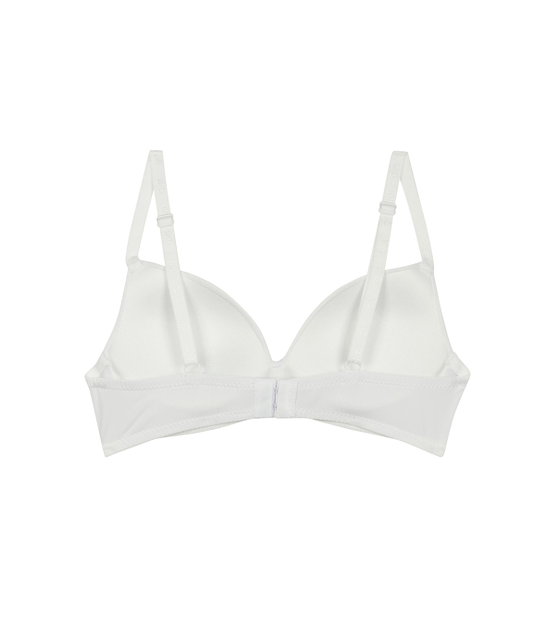 DIM Reggiseno da bambina a triangolo bianco Dim Invisibile