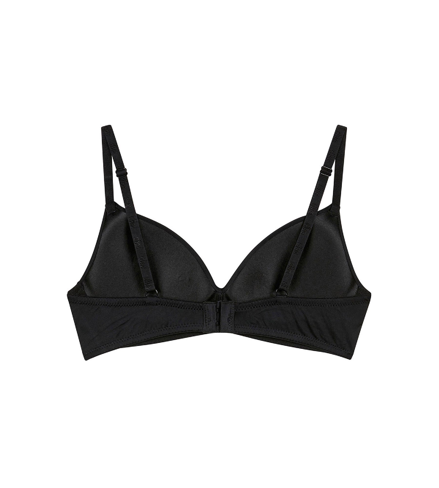 DIM Reggiseno a triangolo nero per bambina Dim Invisibile