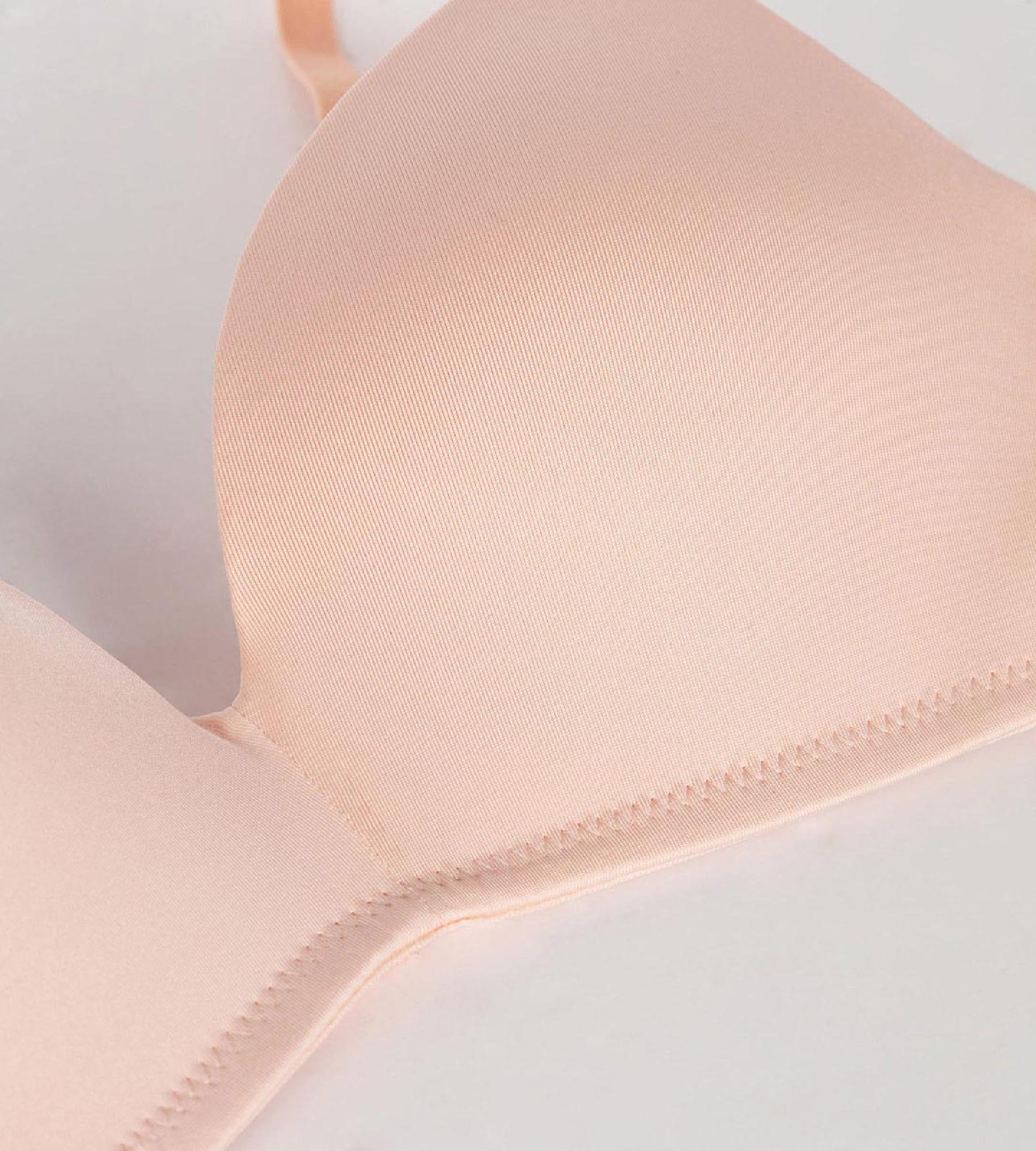 DIM Reggiseno da bambina a triangolo nudo con coppe Dim Invisibile