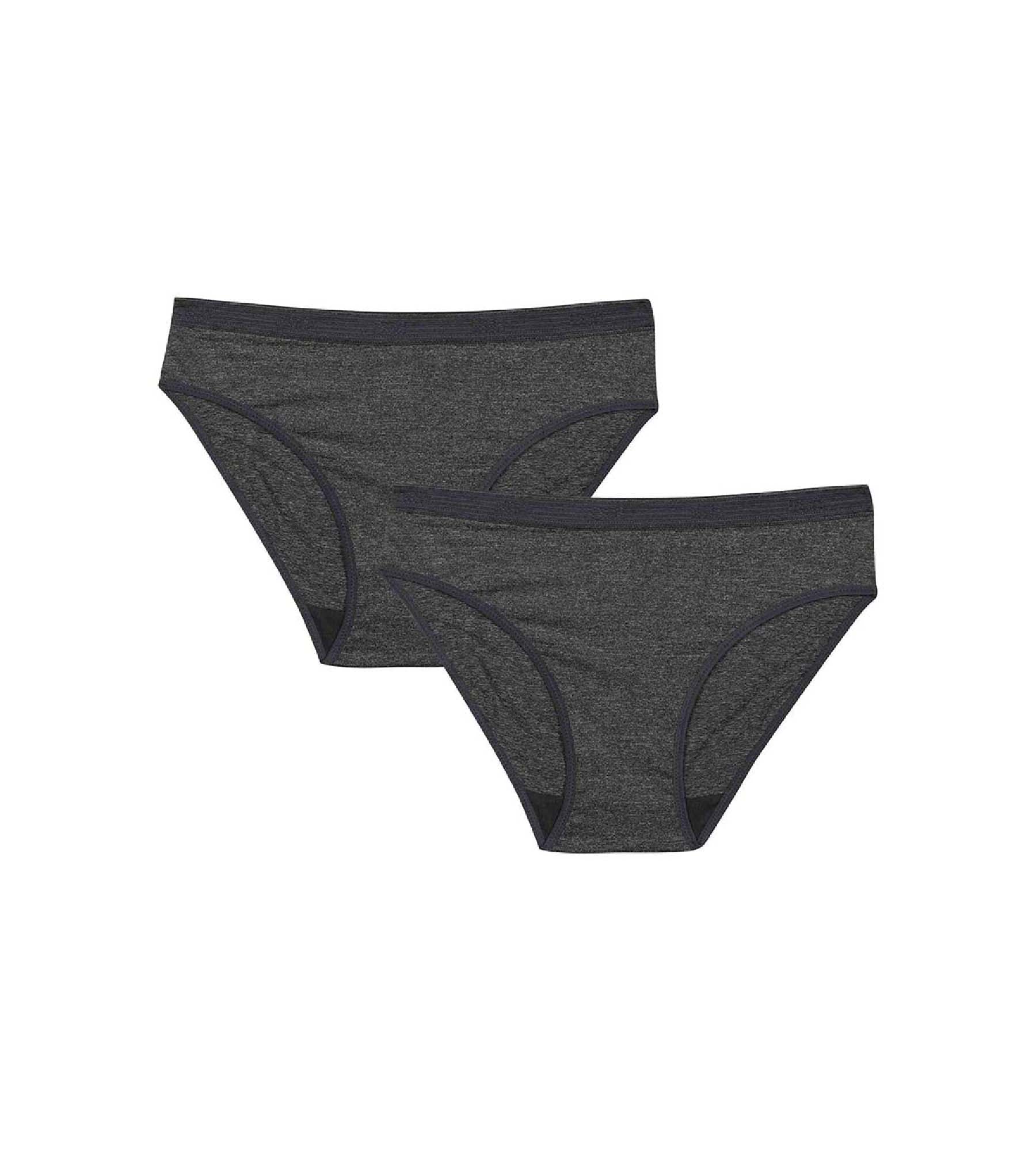 DIM Slip bambina in microfibra moka scuro Dim Micro