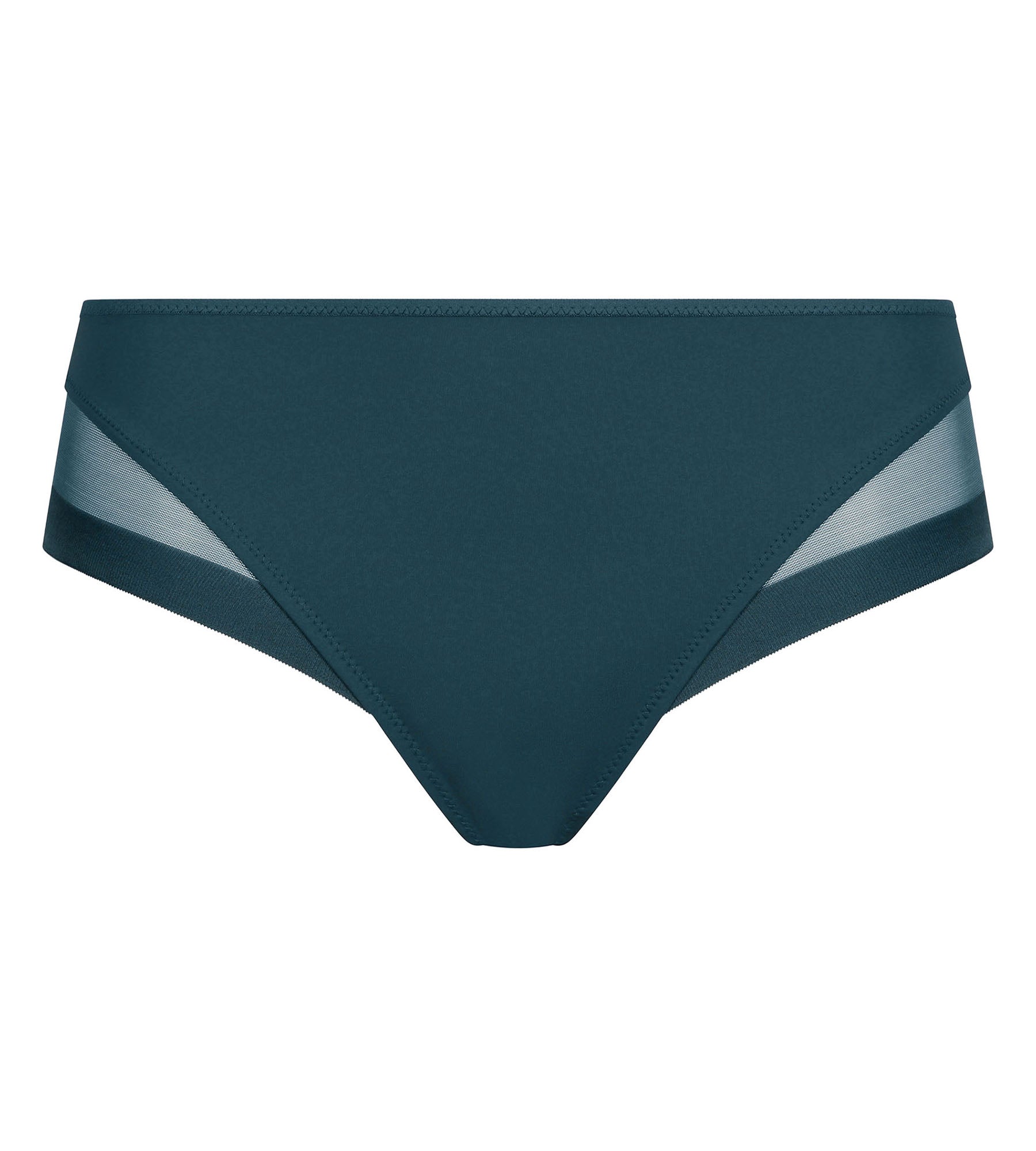 DIM Slip donna semitrasparente verde abete Dim Generous