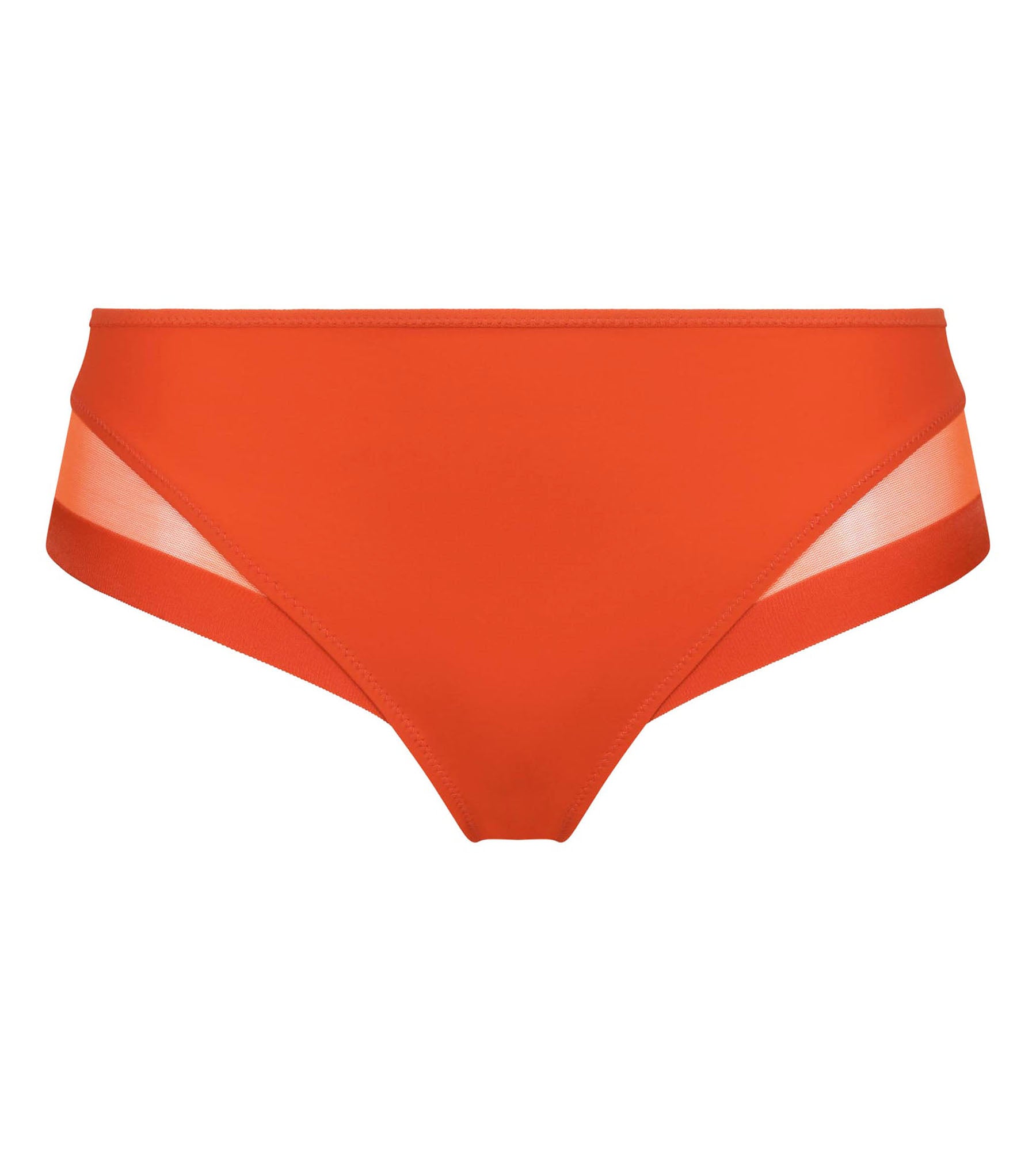 DIM Slip da donna semitrasparenti Dim Generous Pumpkin.