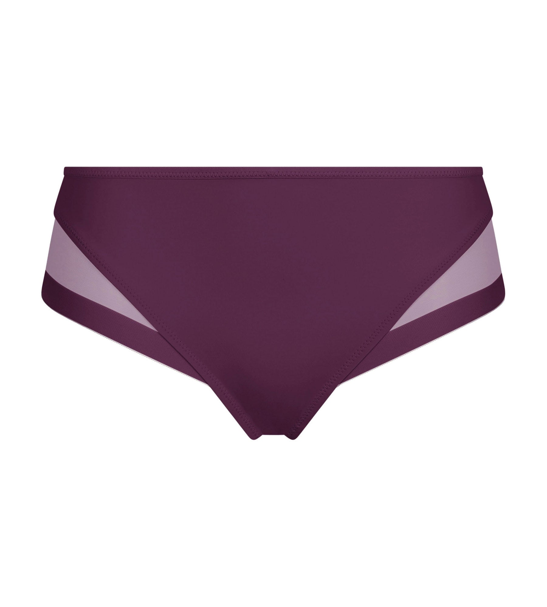 DIM Slip donna microfibra e tulle Plum Dim Generous