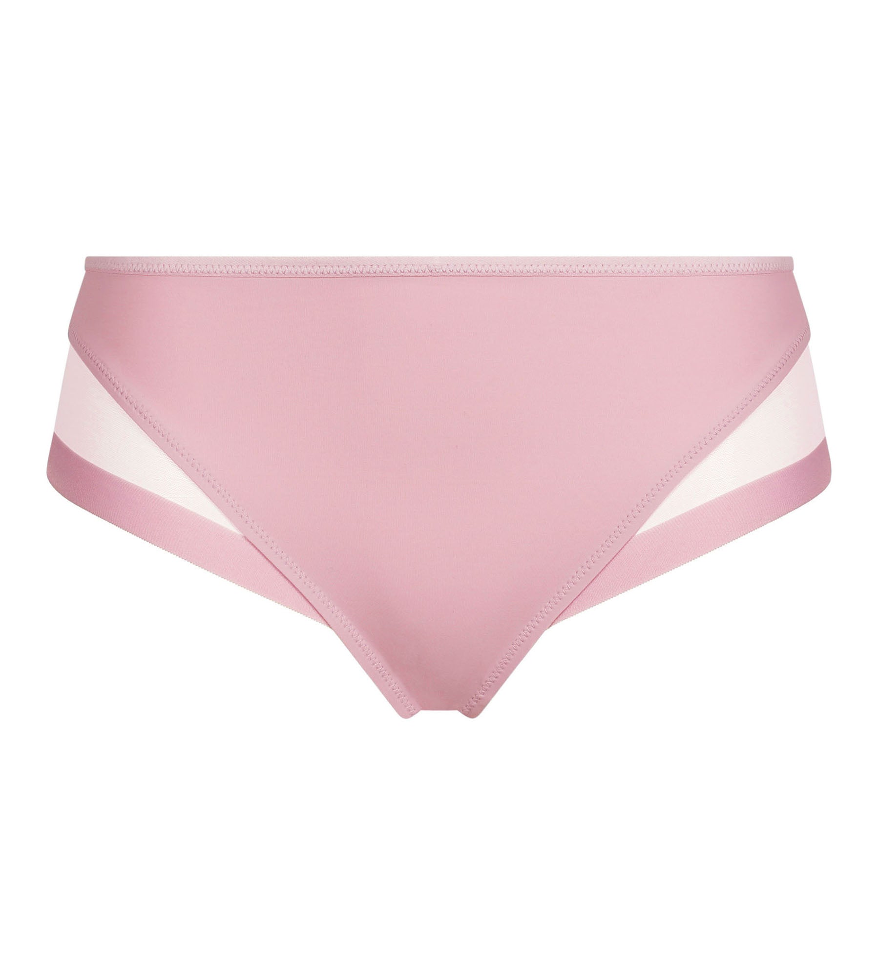 DIM Slip da donna semitrasparente rosa floreale DIM Generous