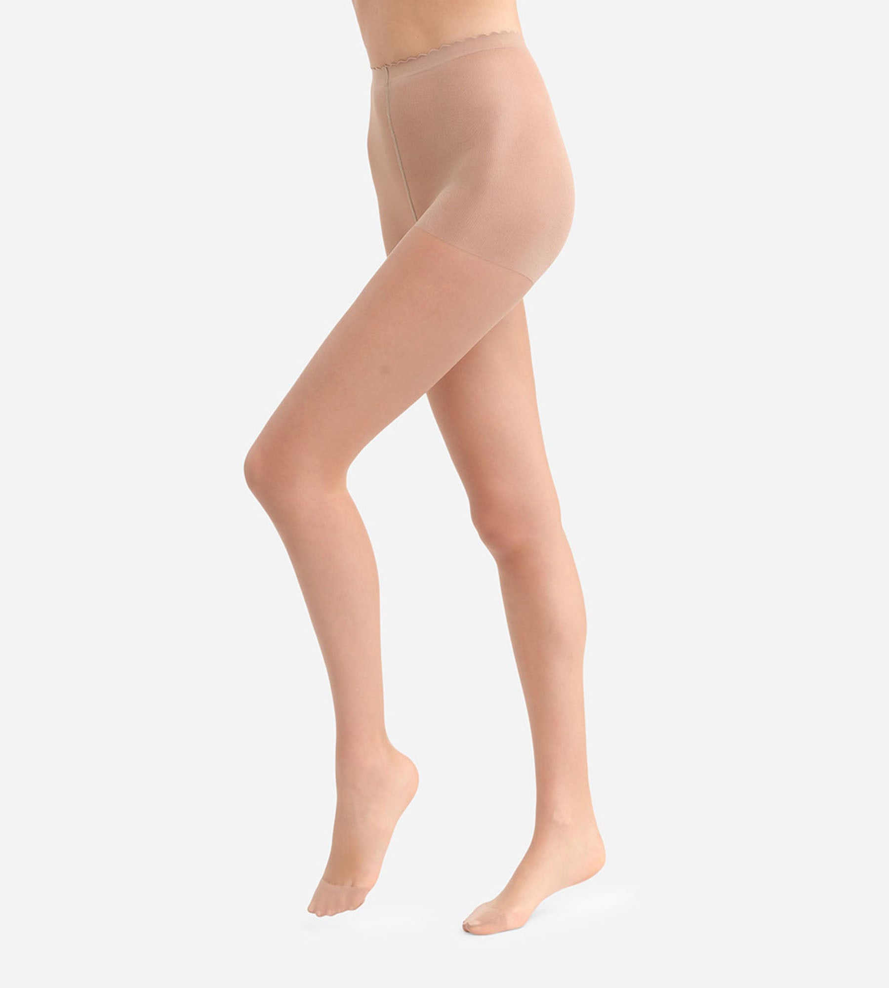 DIM Jour 17D collant in voile trasparente effetto nude Dim Body Touch