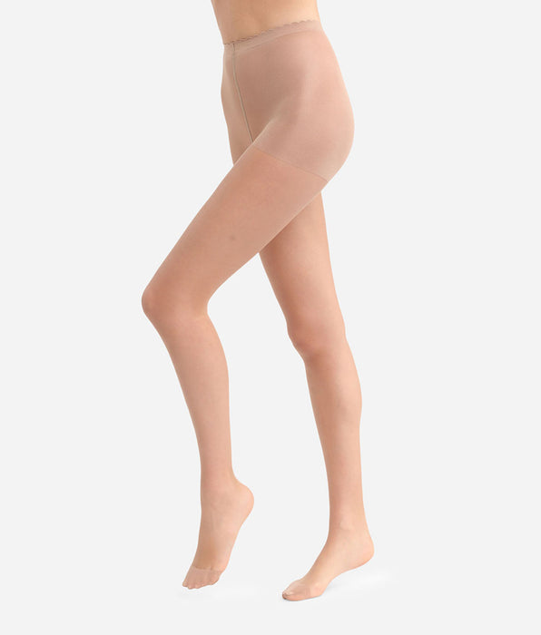 DIM Jour 17D collant in voile trasparente effetto nude Dim Body Touch