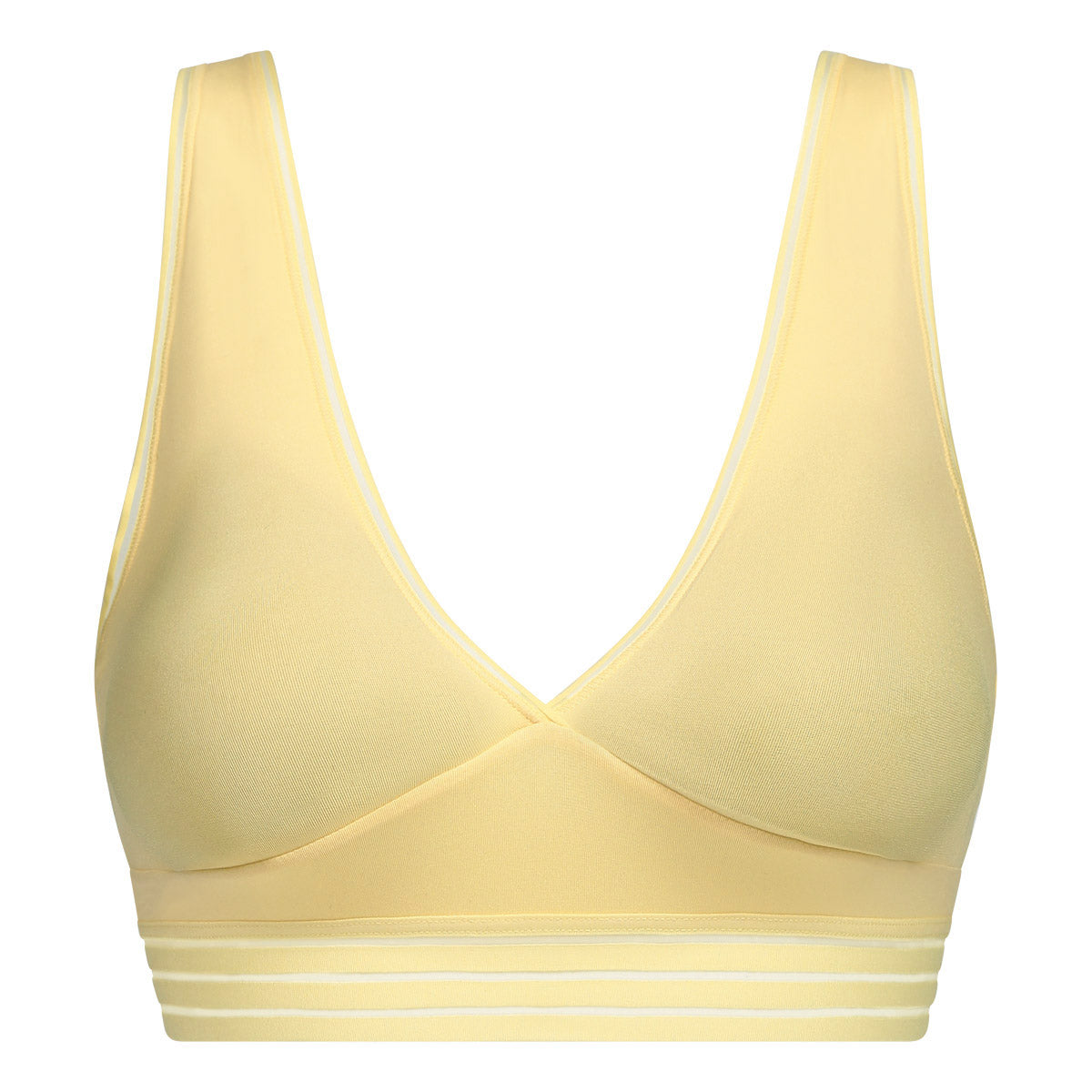 DIM Reggiseno a triangolo in microfibra giallo senza ferretto Oh My Dim's
