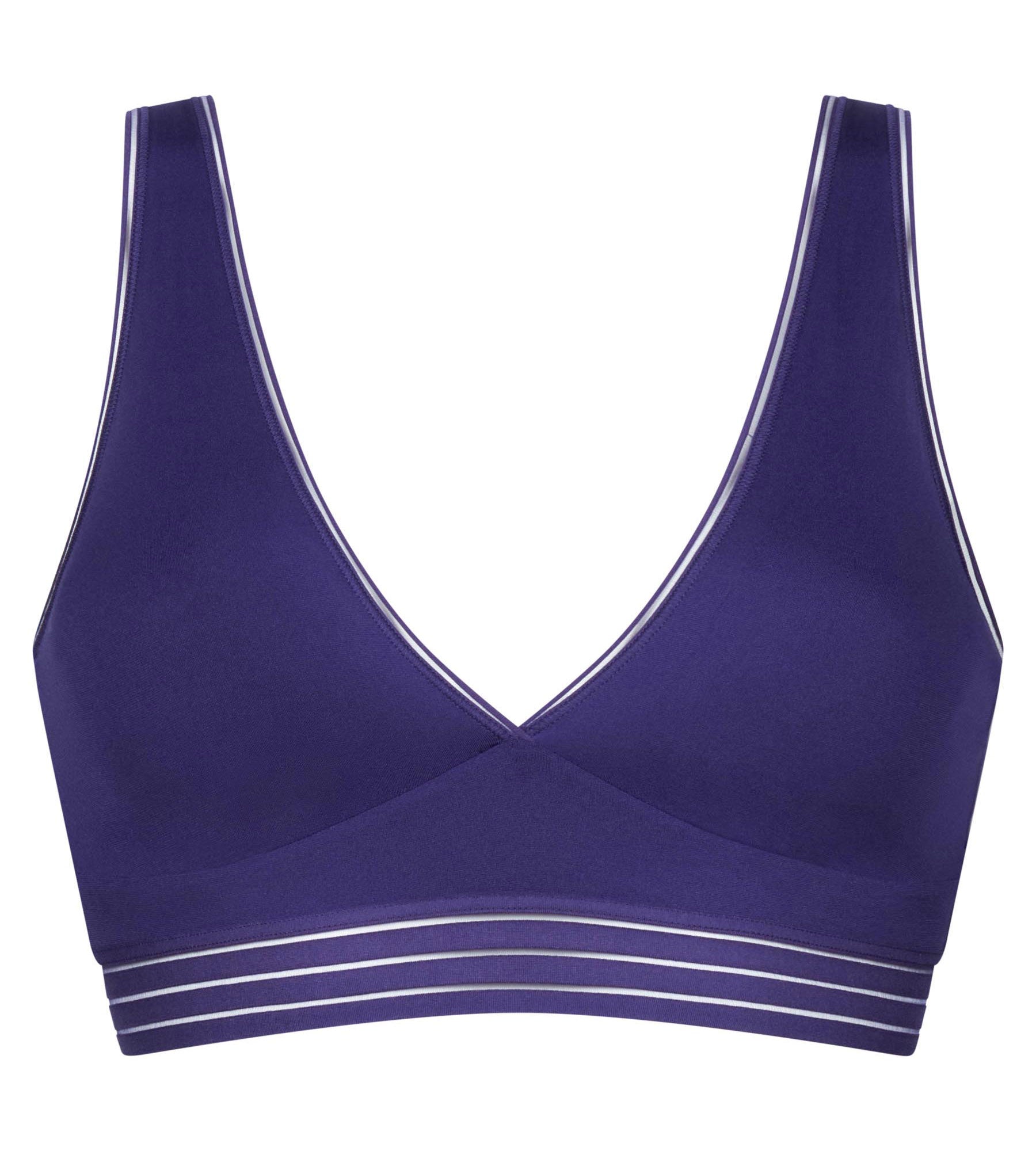 DIM Reggiseno a triangolo in microfibra viola Oh My Dim's