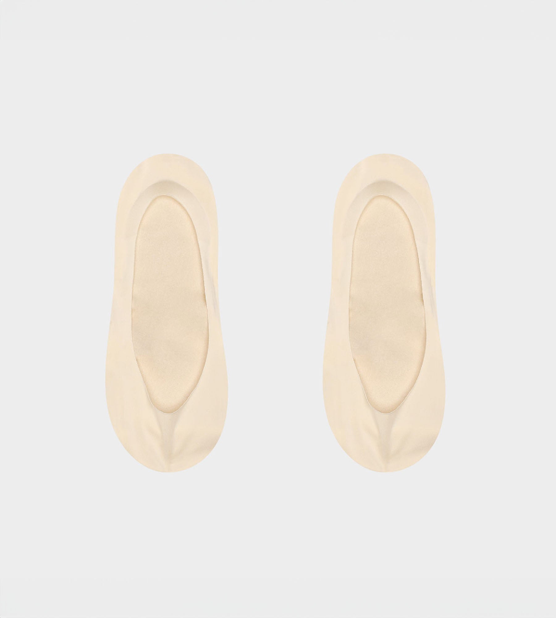 DIM Pacco da 2 protezioni per piedi con tacca media Dim InvisiFit Natural