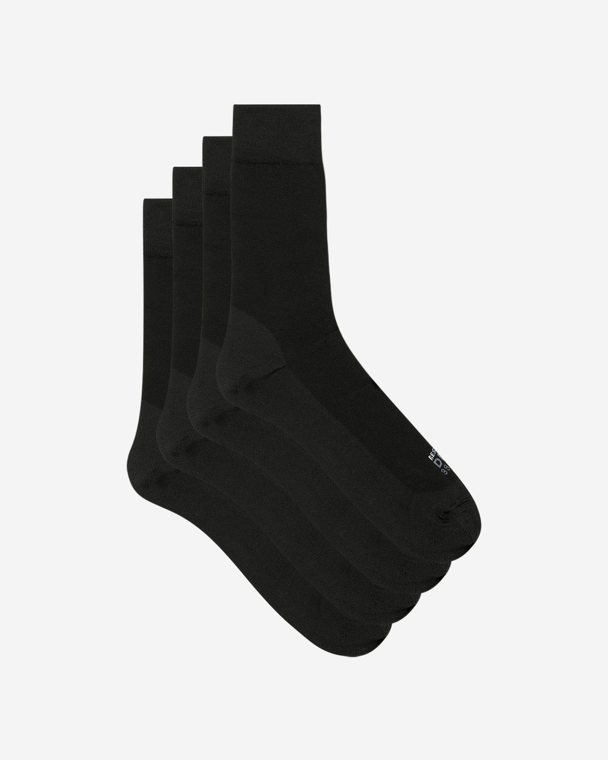 DIM Pacco da 2 calze da uomo Ultra Resist rinforzate nere