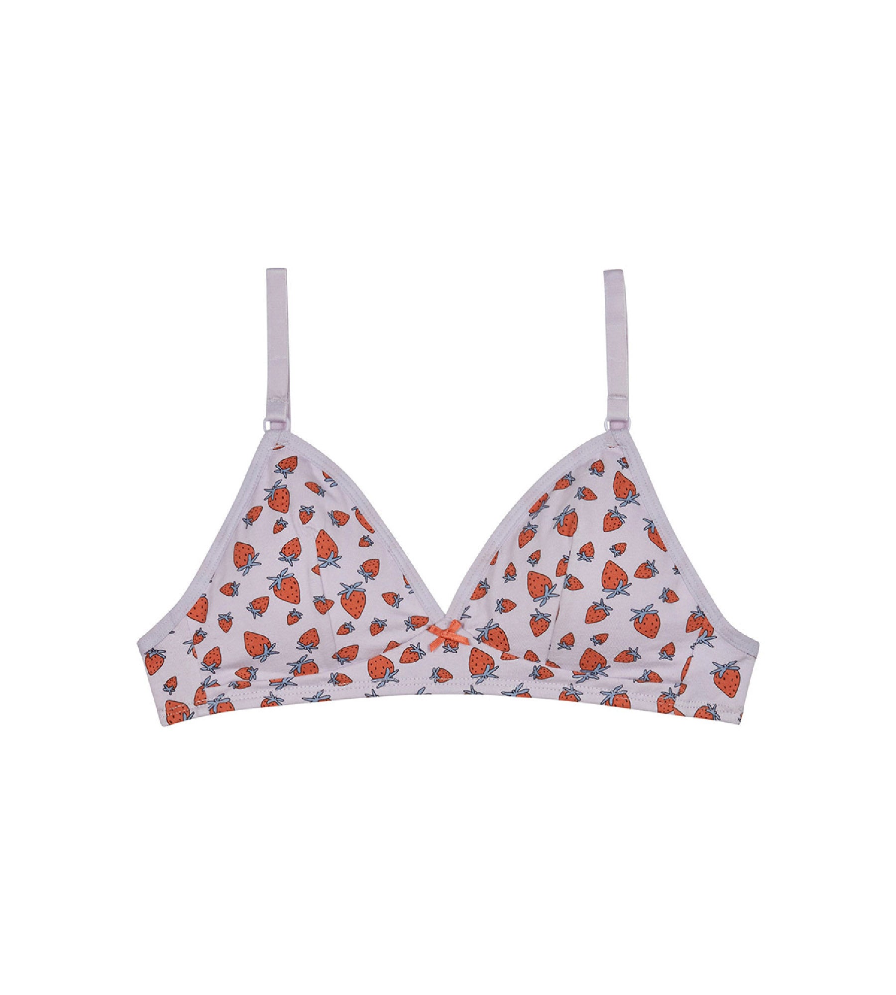 DIM Reggiseno a triangolo in cotone elasticizzato con fragole Les Pockets