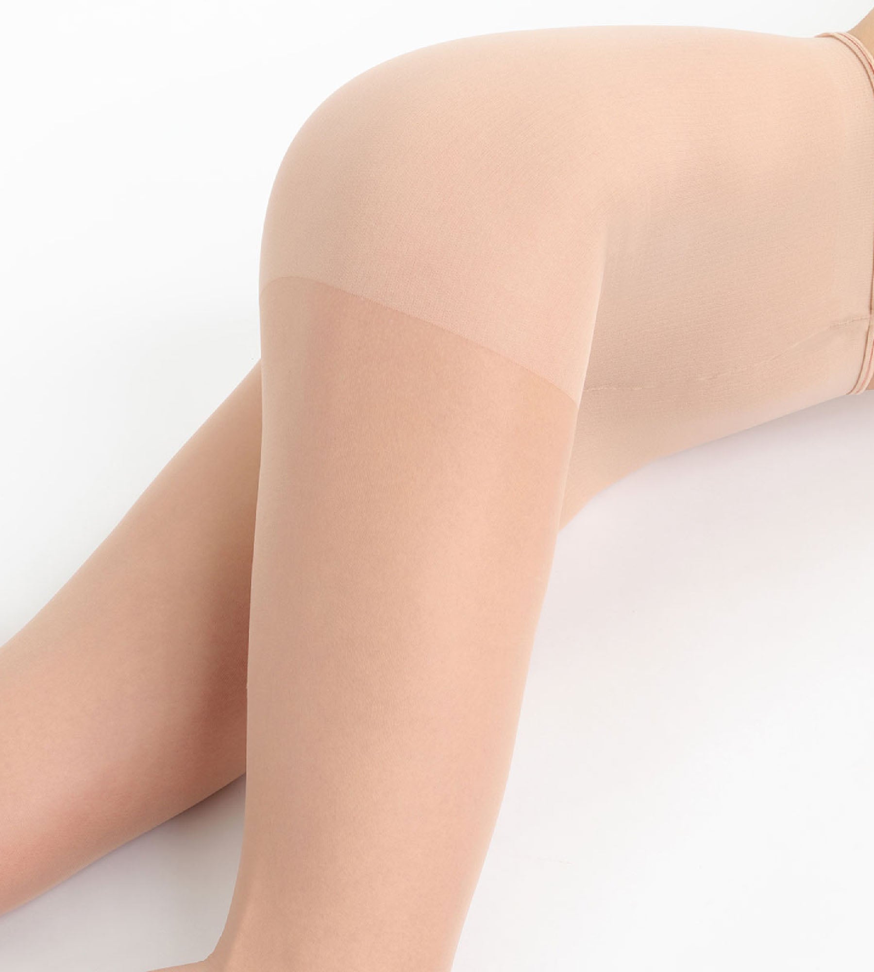 DIM Collant donna trasparente 15D Avorio Dim Sublim Voile Nude