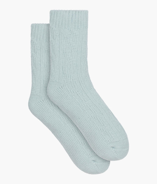 DIM Calze calde Cocoon Polaire donna blu cielo