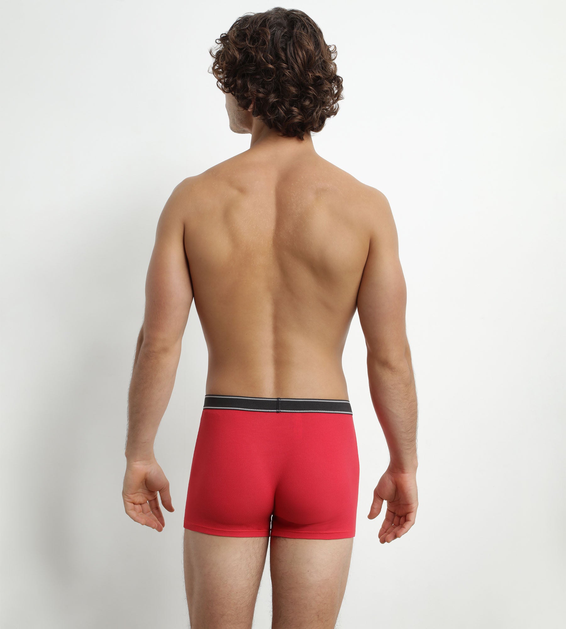 DIM Rosso Addict Cotone a coste Modal Uomo Boxer Dim Elegante