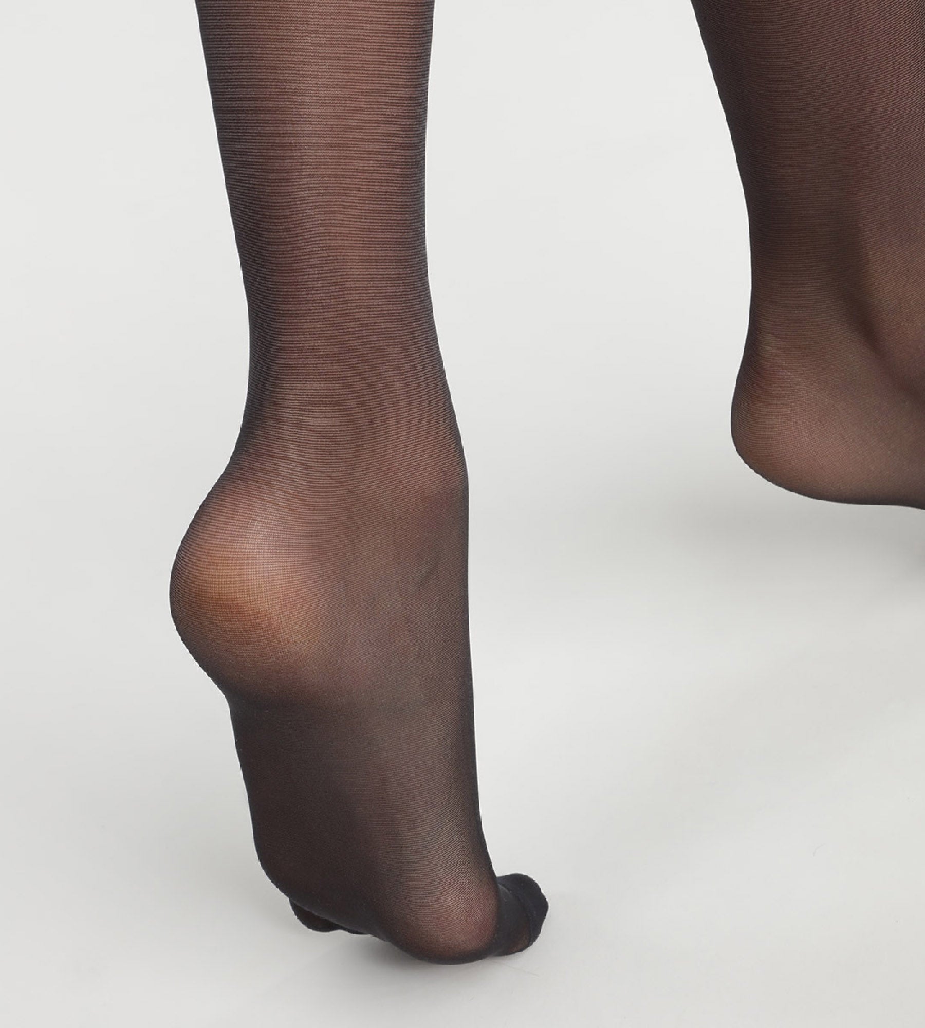 DIM Pacco da 2 paia di gambaletti in voile rinforzato di lycra Ultra Resist Nero