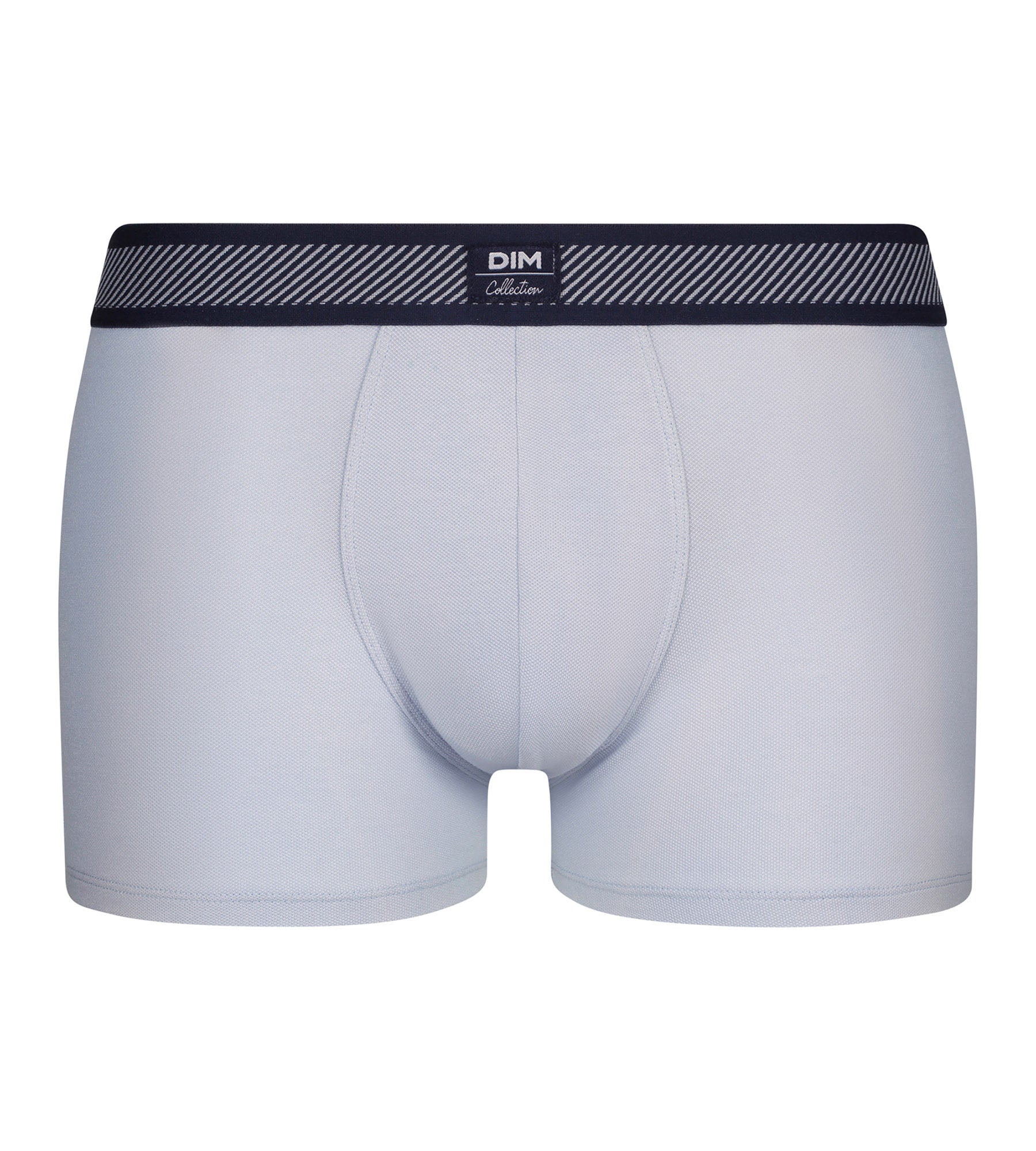 DIM Boxer uomo in cotone modal con fascia in vita a righe Artic Blue Dim Smart