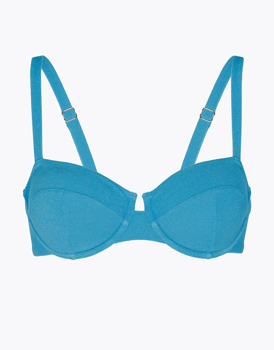 DIM Top per costume da bagno con ferretto trasparente Spongy Otanio