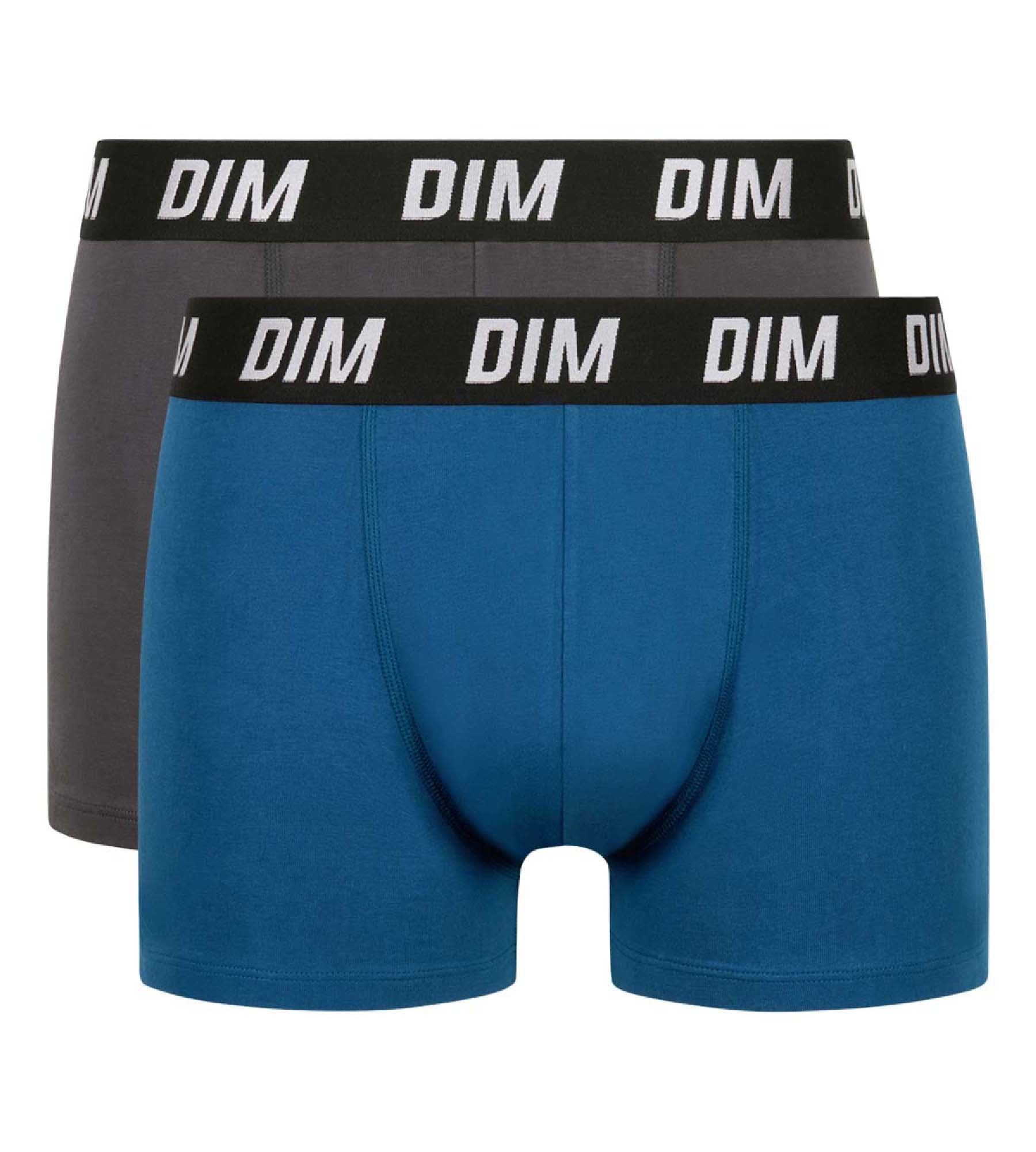 DIM Pacco da 2 Boxer Uomo Termoregolazione Attiva Blu Parma Regul Activ