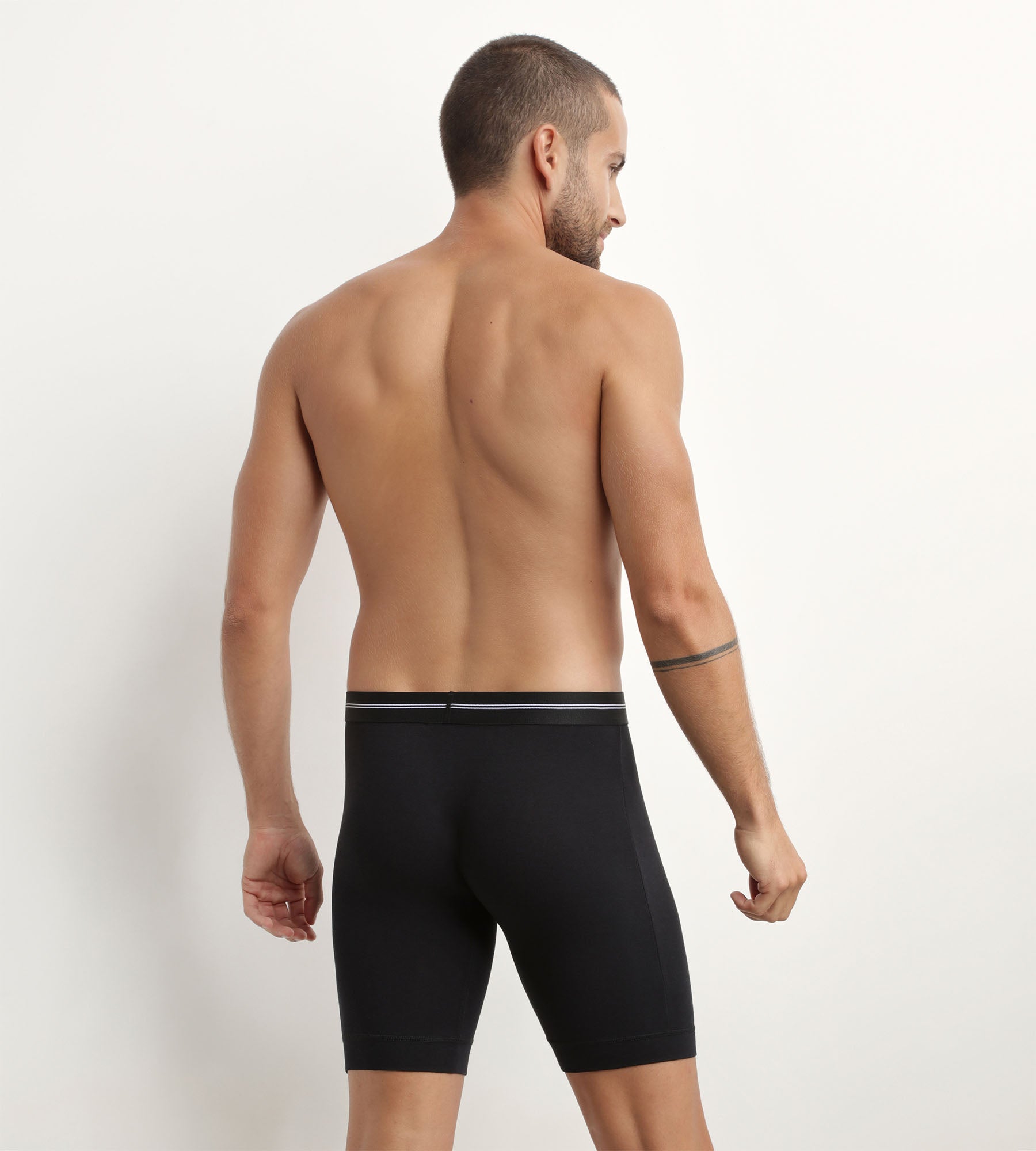 DIM Boxer Uomo Nero in Cotone Modal DIM Icons Essential