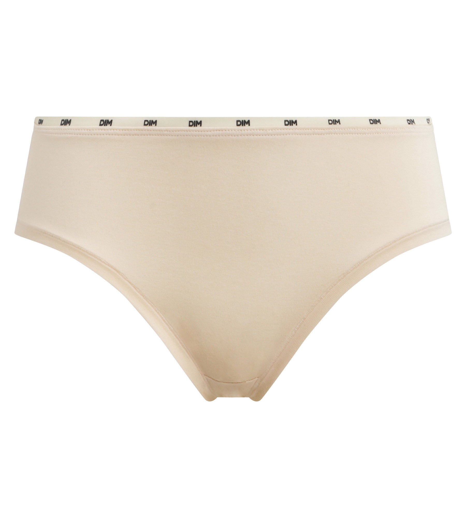 DIM Slip donna in cotone modal beige con fascia in vita DIM Icons Essentiel
