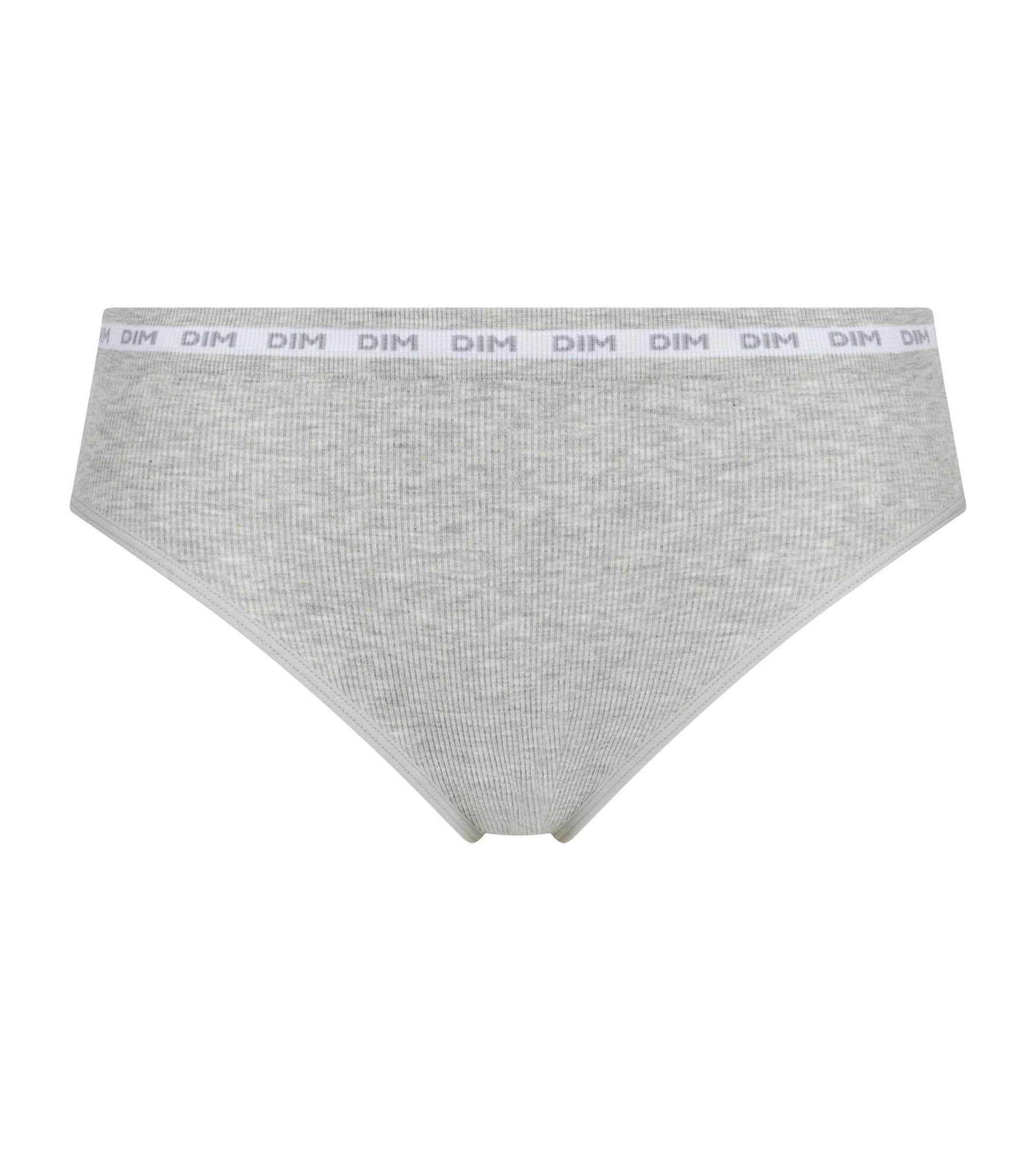 DIM Slip da donna a costine Heather Grey DIM Icons