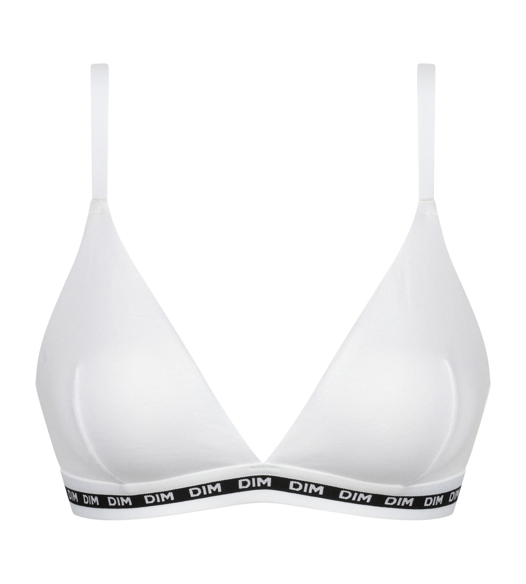 DIM Reggiseno donna a triangolo senza ferretto Bianco Dim Icons