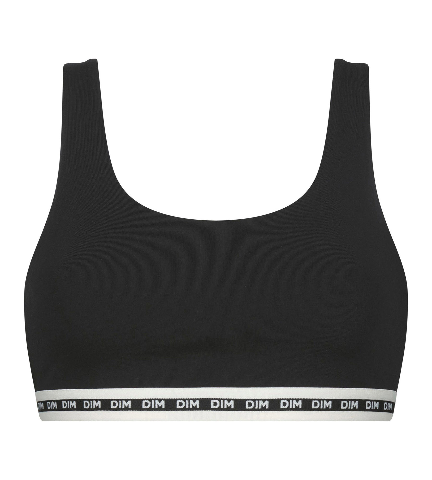 DIM Reggiseno donna in cotone modal nero DIM Icons Essentiel