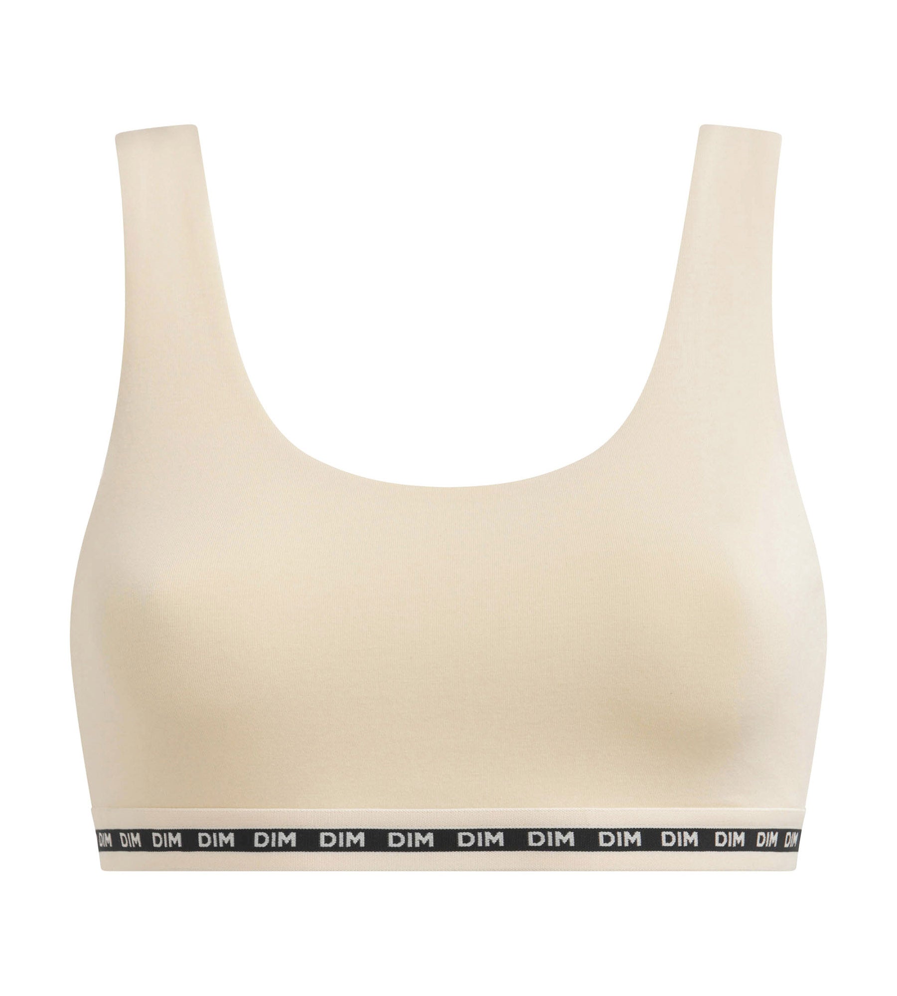 DIM Reggiseno beige con ferretto in poliammide modal DIM Icons Seamless