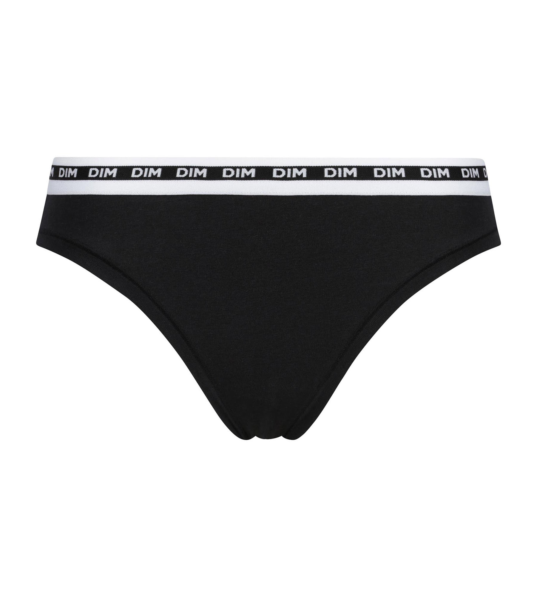 DIM Slip da donna nero DIM Icons vita sottile
