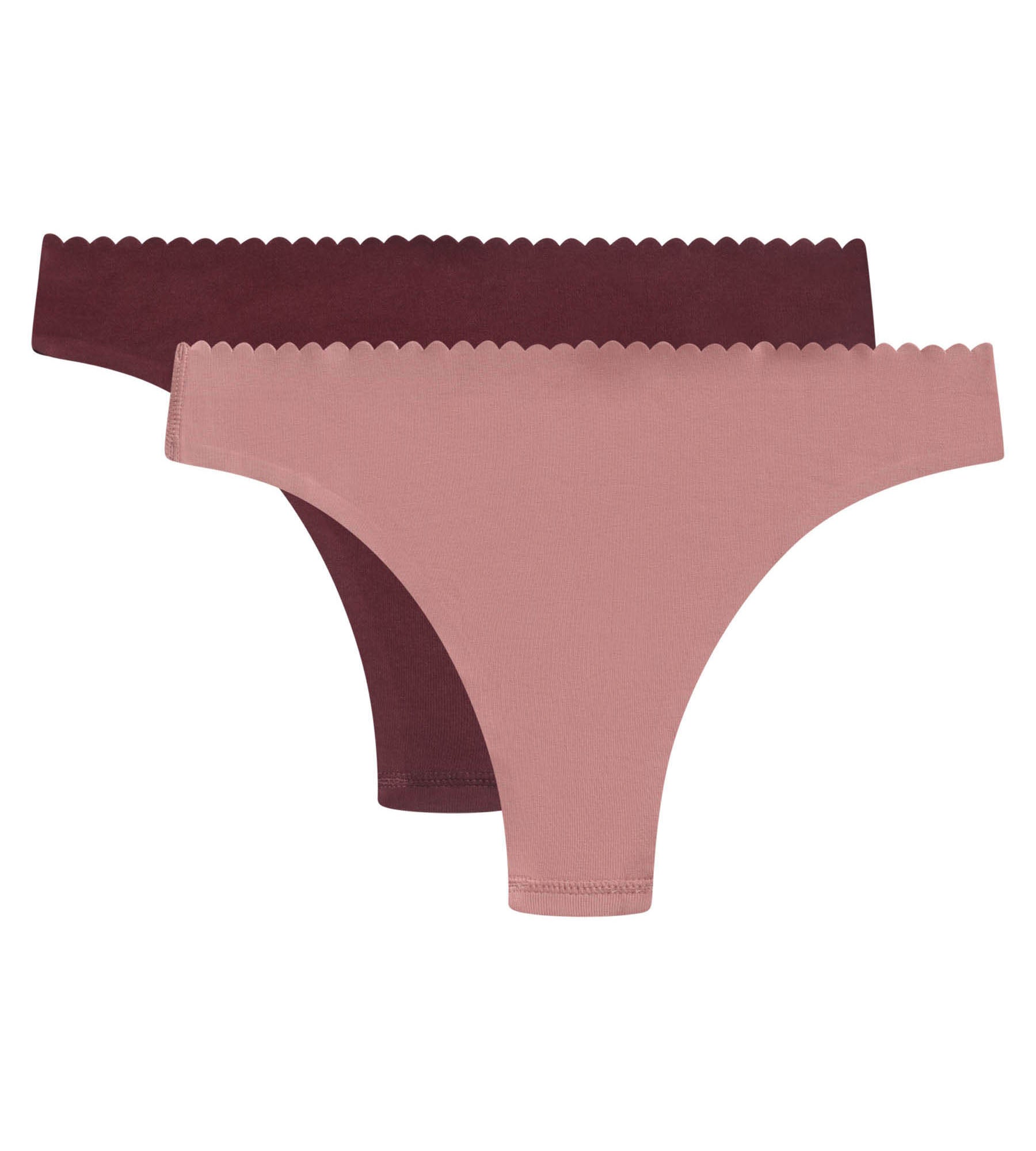 DIM Pacco da 2 tanga da donna Body Touch Easy rosa e rubino