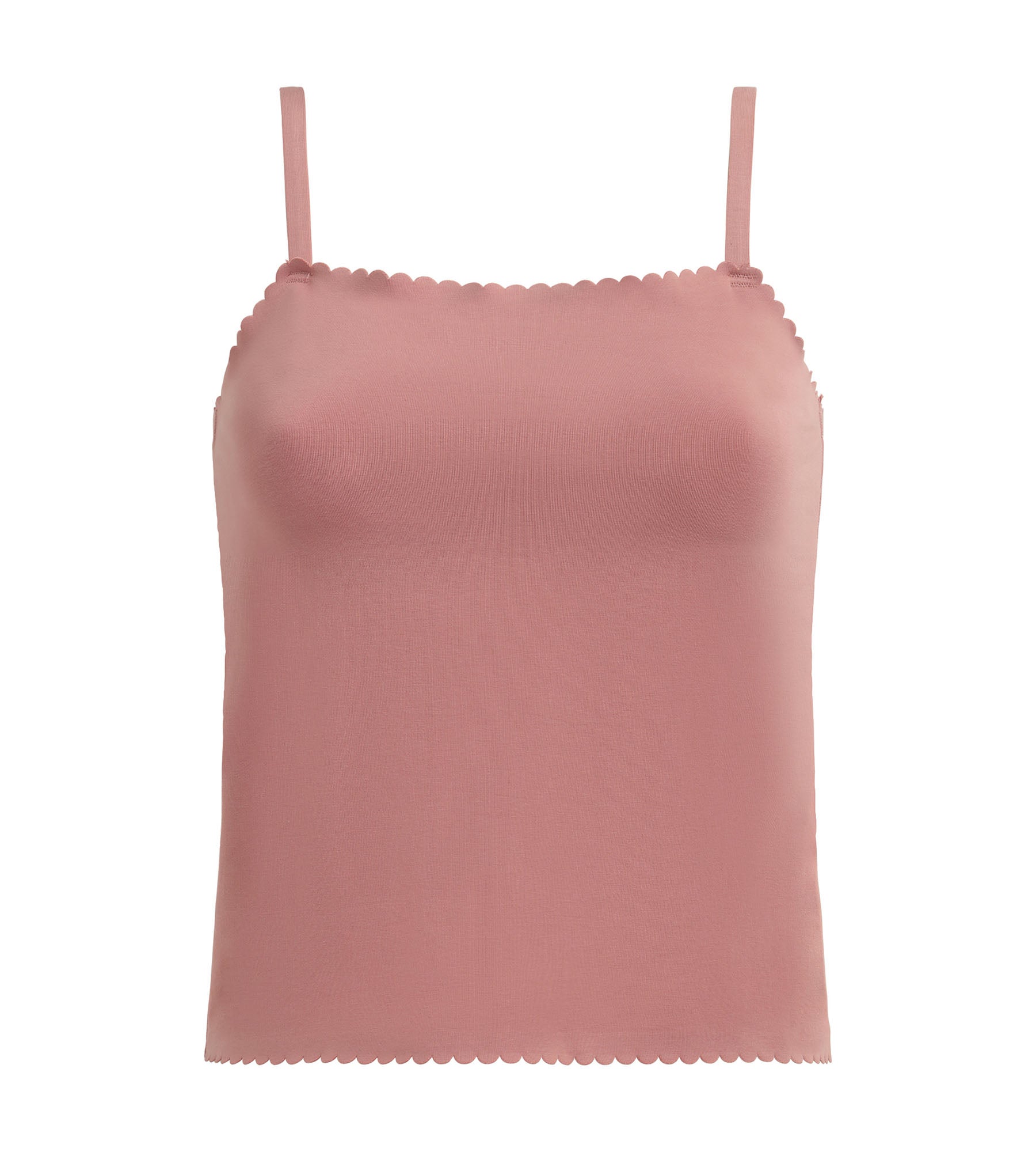DIM Top donna in cotone elasticizzato senza cuciture Rose Ombre Body Touch Easy