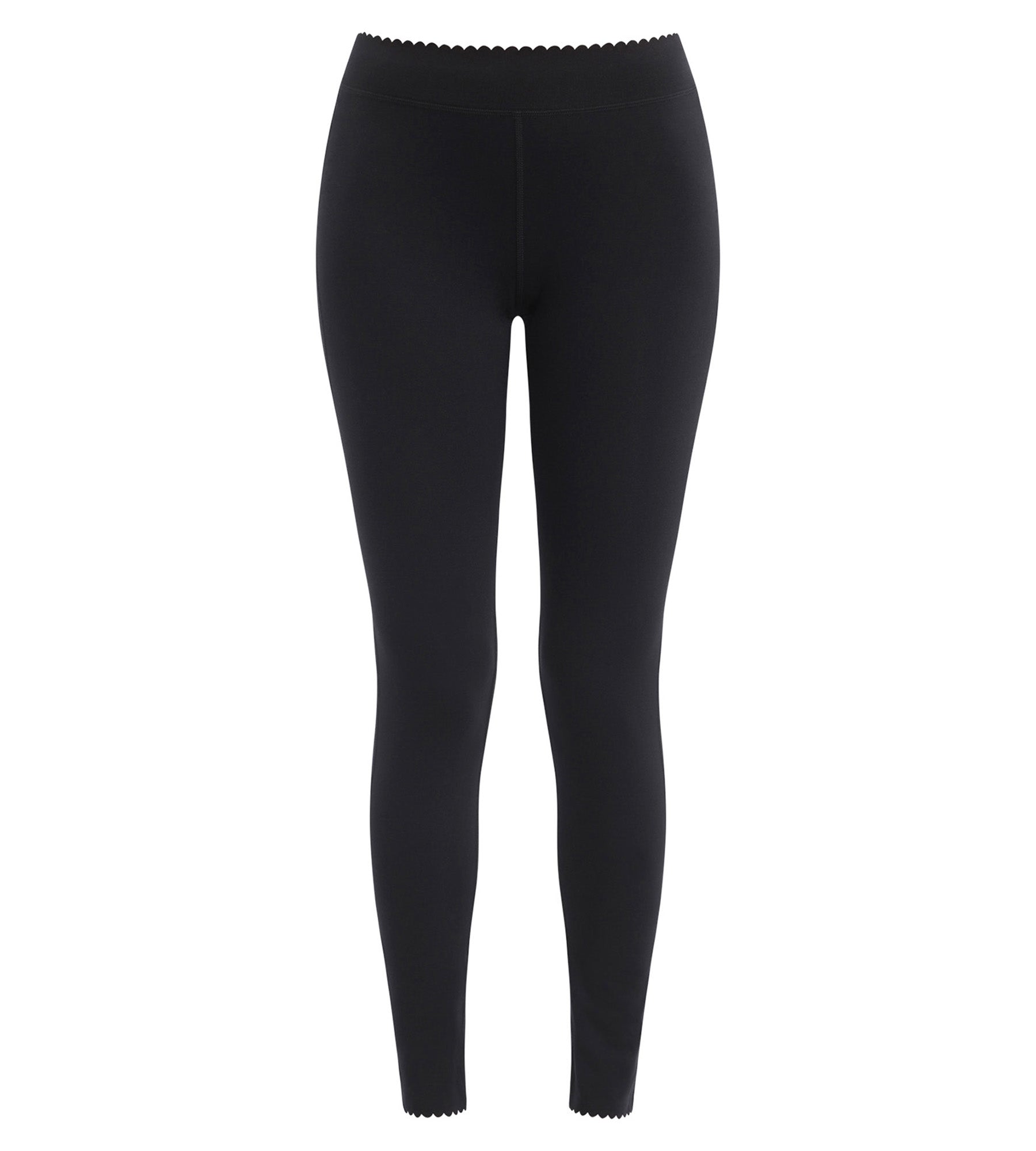 DIM Leggings donna in cotone elasticizzato coprente Nero Body Touch Easy