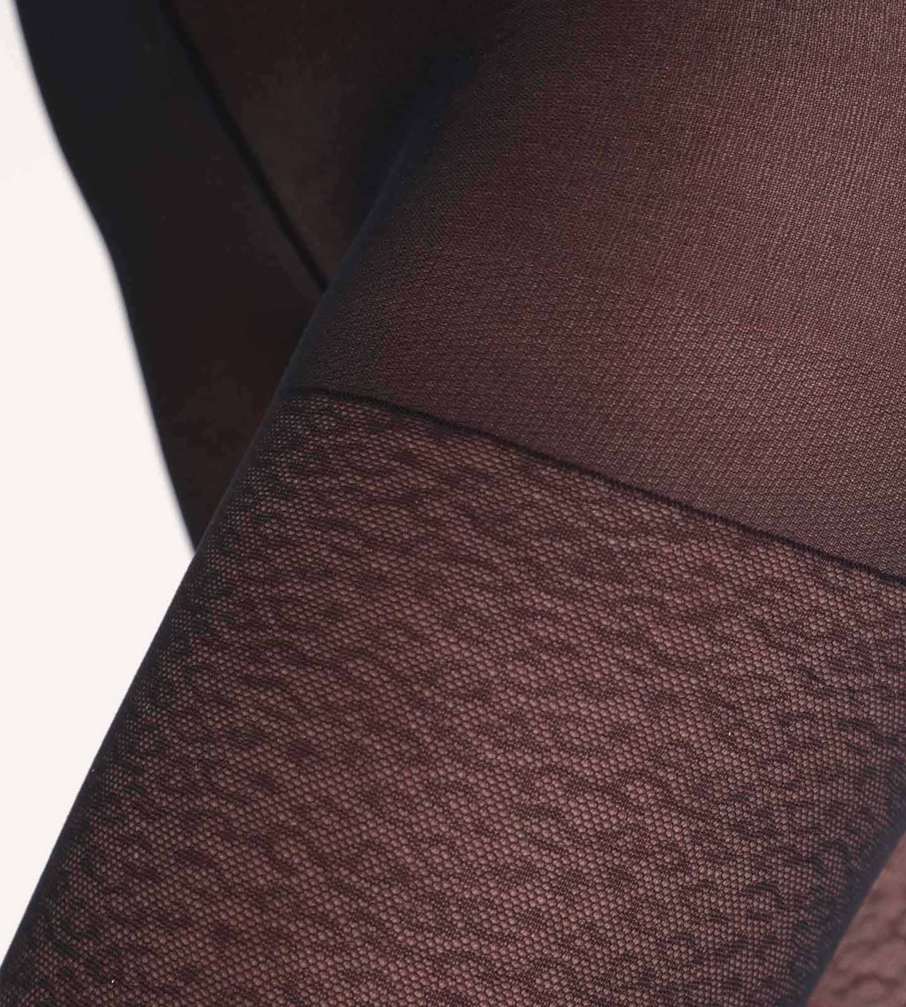 DIM Collant nero leopardato Dim Style