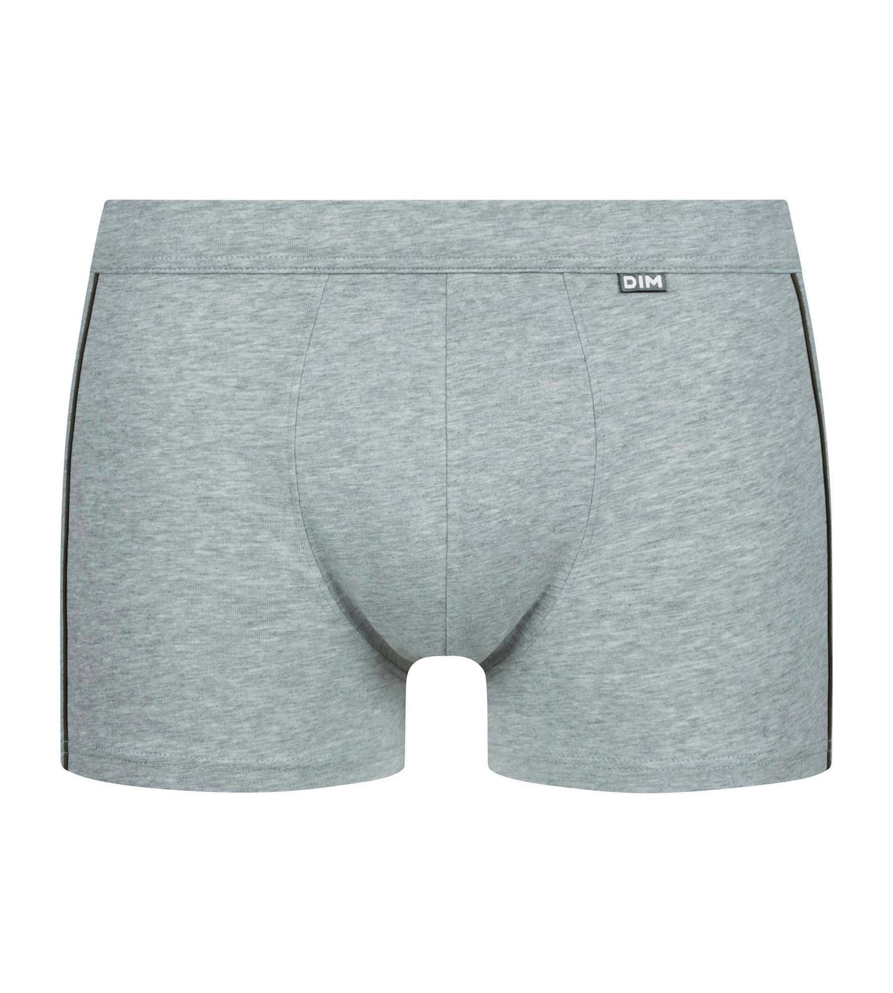 DIM Boxer Uomo Classic in cotone grigio cenere